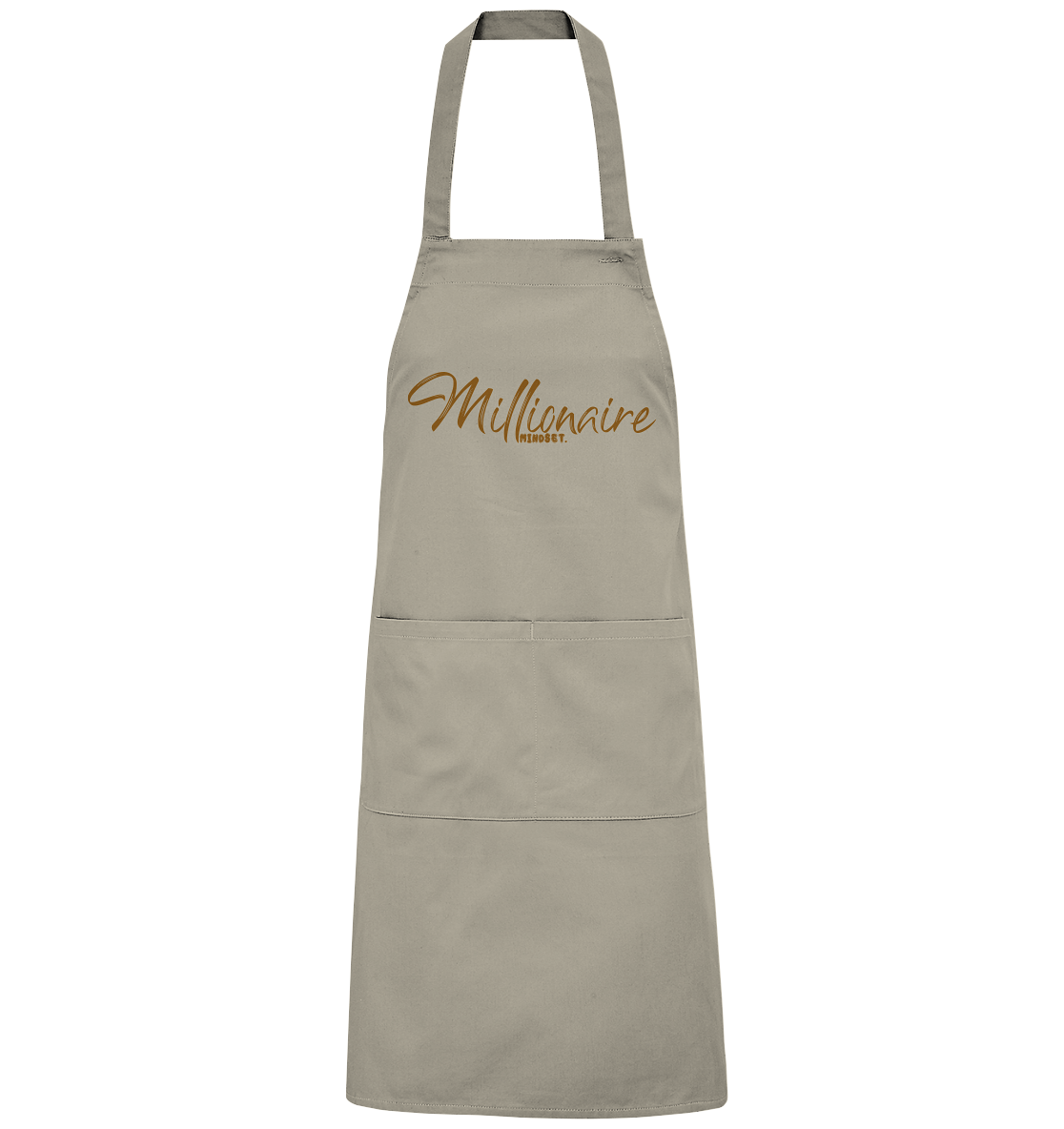 Millionaire Mindset - Organic Grillschürze