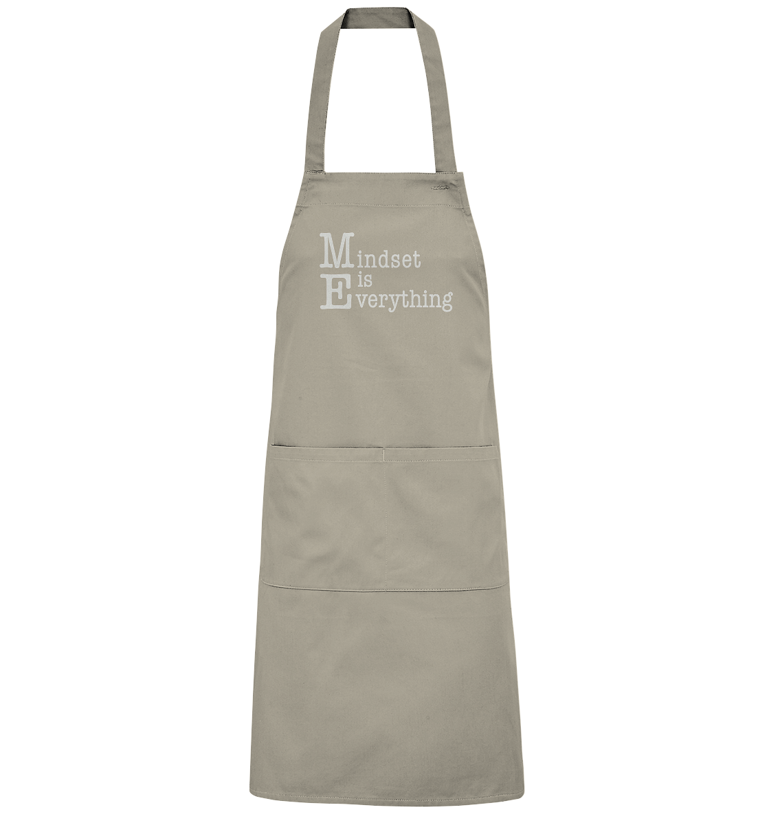 Mindset is Everything - Organic Grillschürze