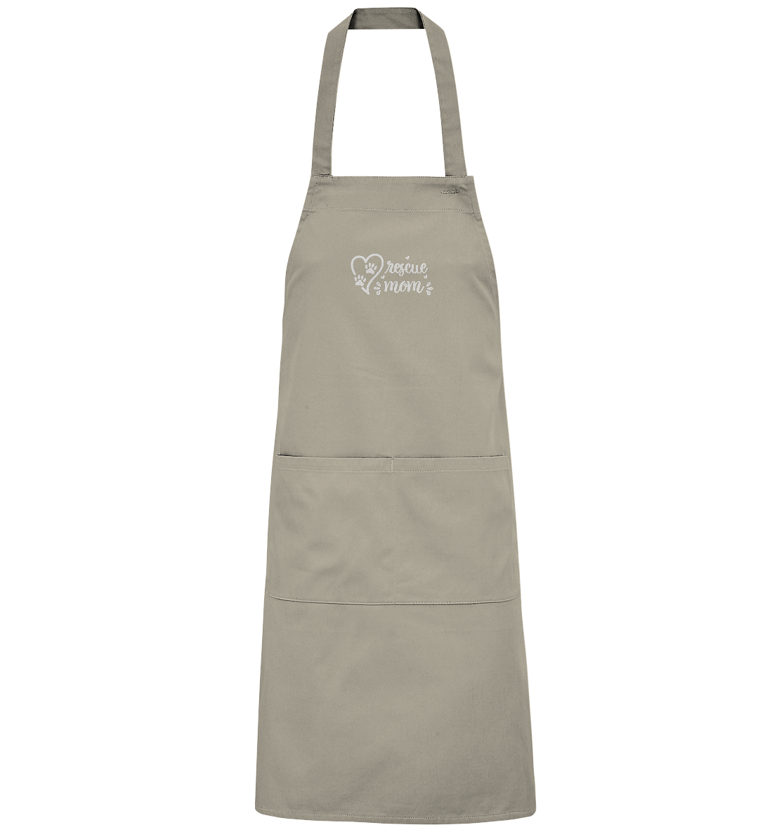 Rescue Mom - Personalisiert - Organic Grillschürze