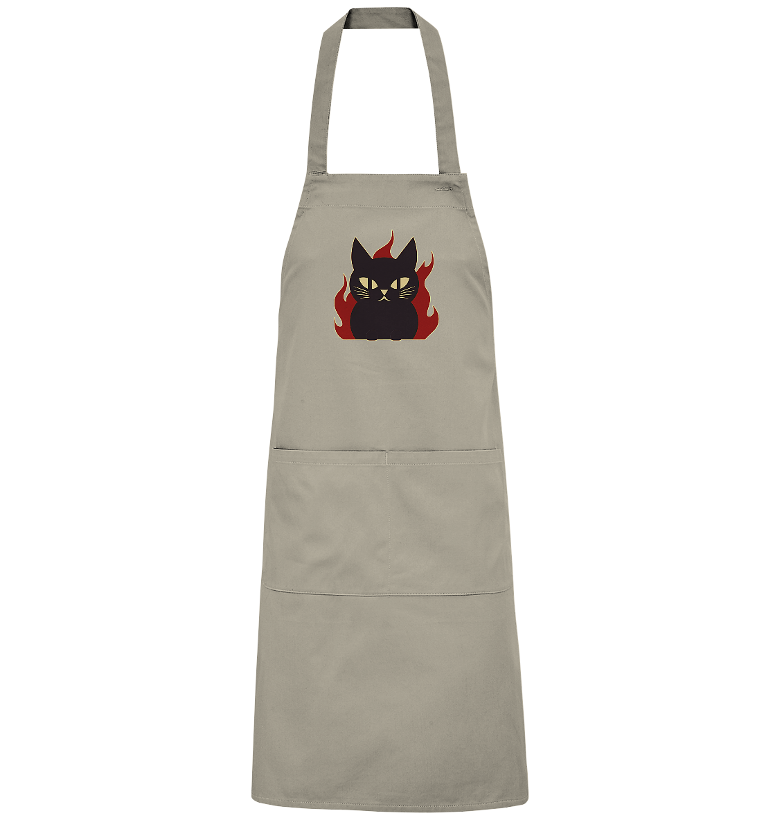 Devil Cat  illustration - Organic Grillschürze