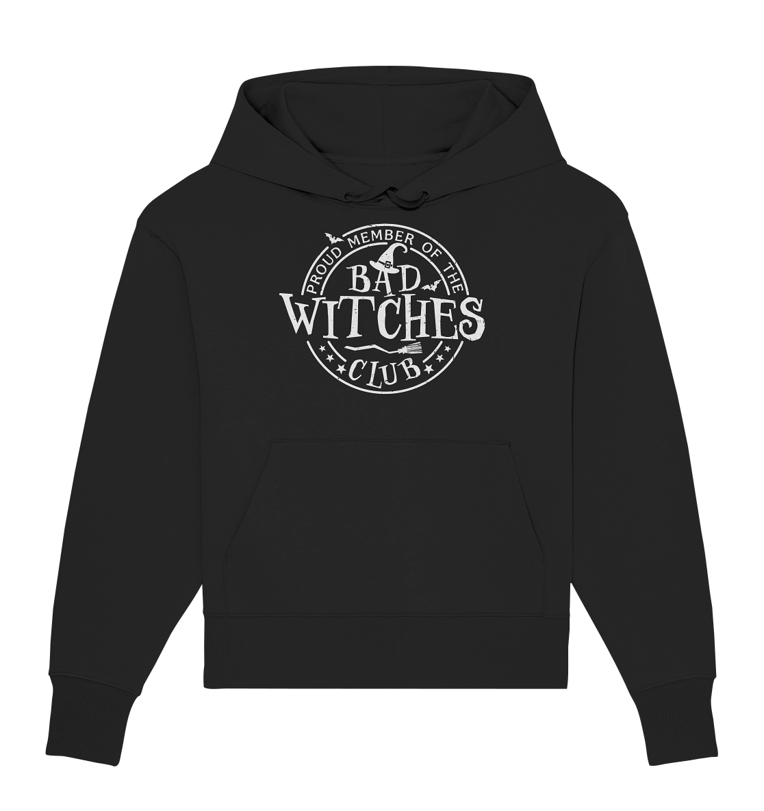 Bad Witches Club Halloween - Organic Oversize Hoodie