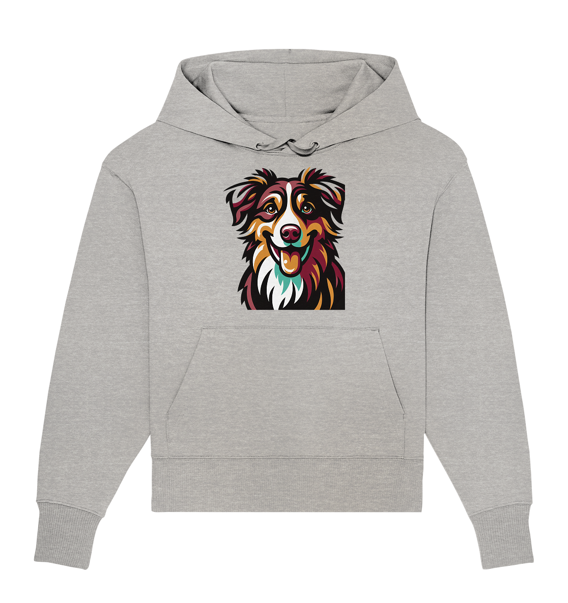 Australian Shepherd Hund - personalisierbar - Organic Oversize Hoodie