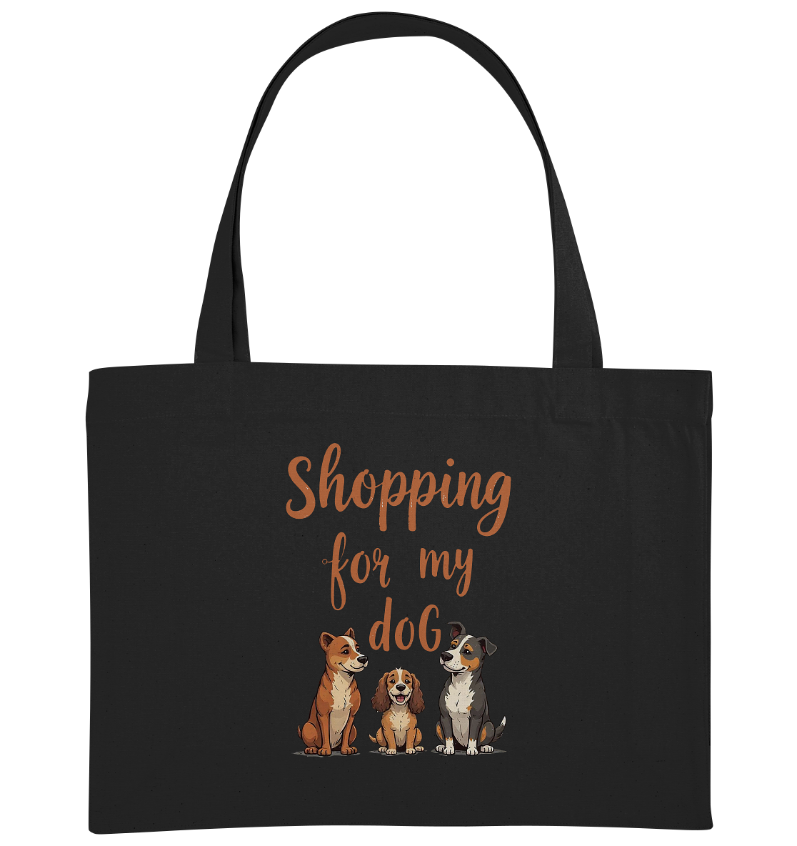 Shopping for my Dog - Organic Shopping-Bag