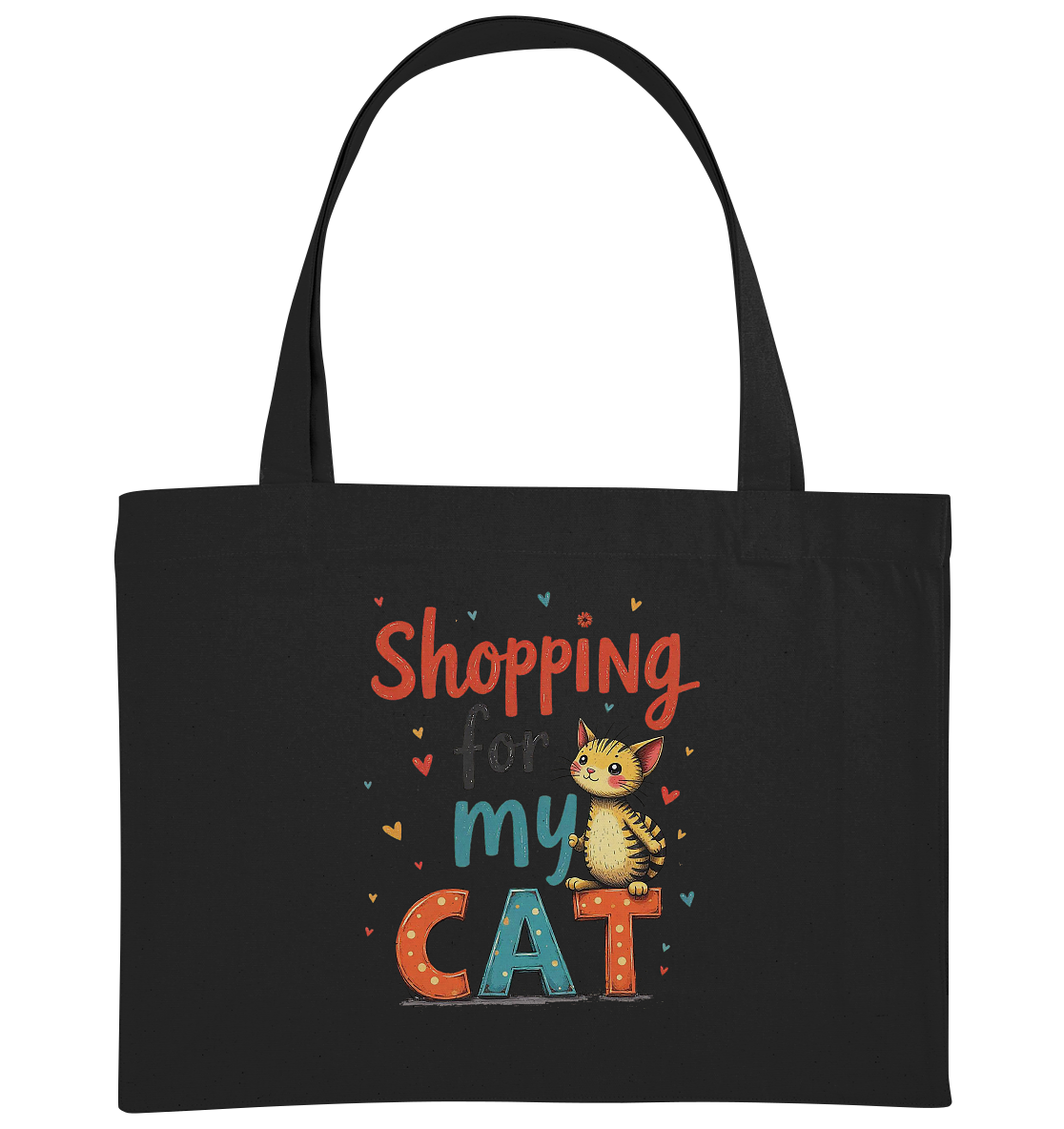 Shopping for my cat - Organic Shopping-Bag