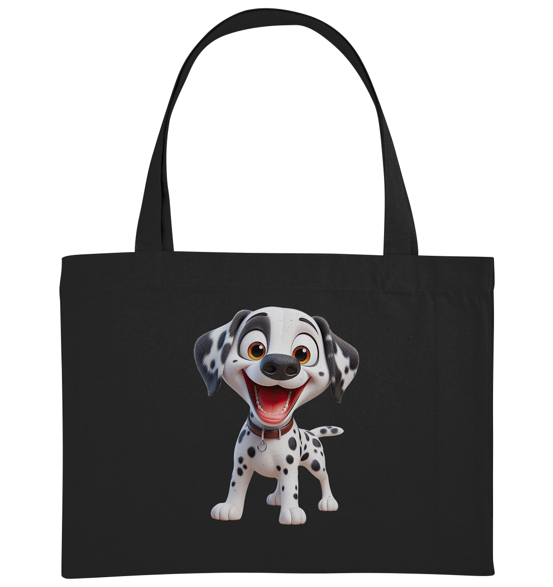 Dalmatina Cartoon - personalisierbar - Organic Shopping-Bag
