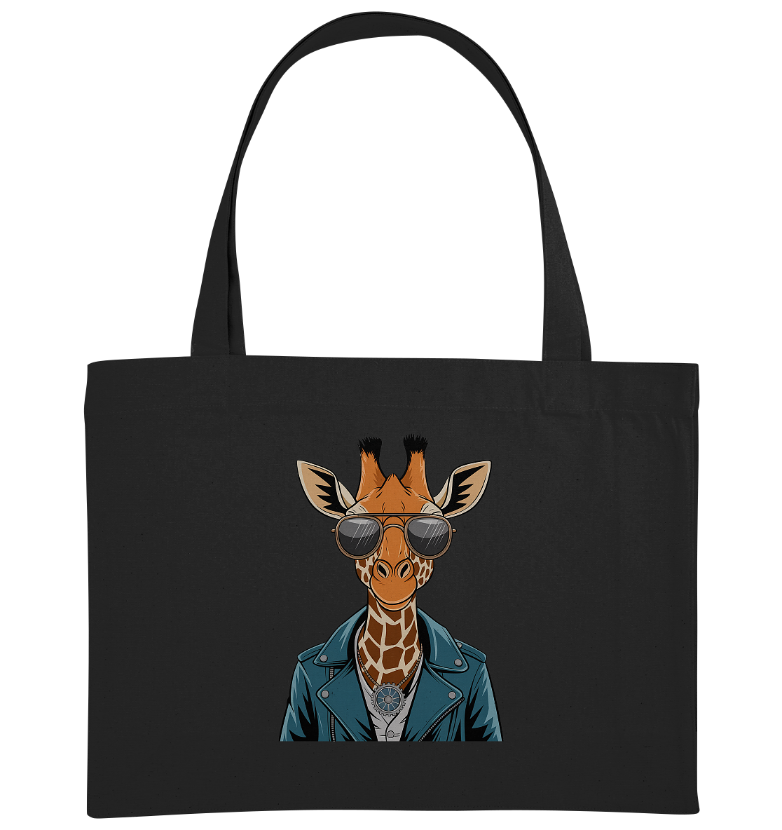 Giraffe Steampunk - Organic Shopping-Bag