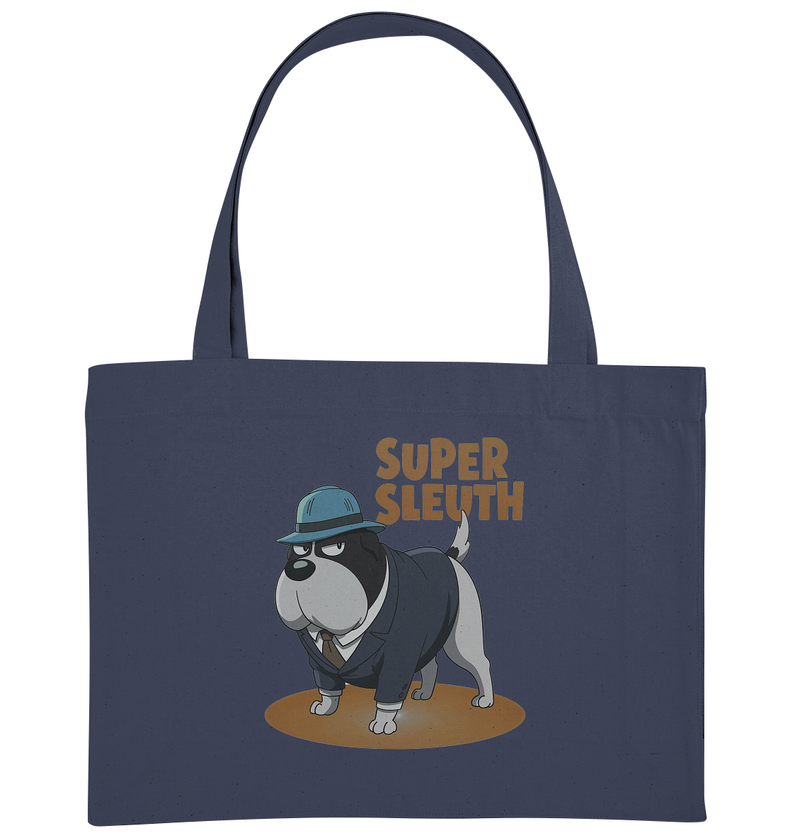 Hund Super Sleuth Detektiv - Organic Shopping-Bag