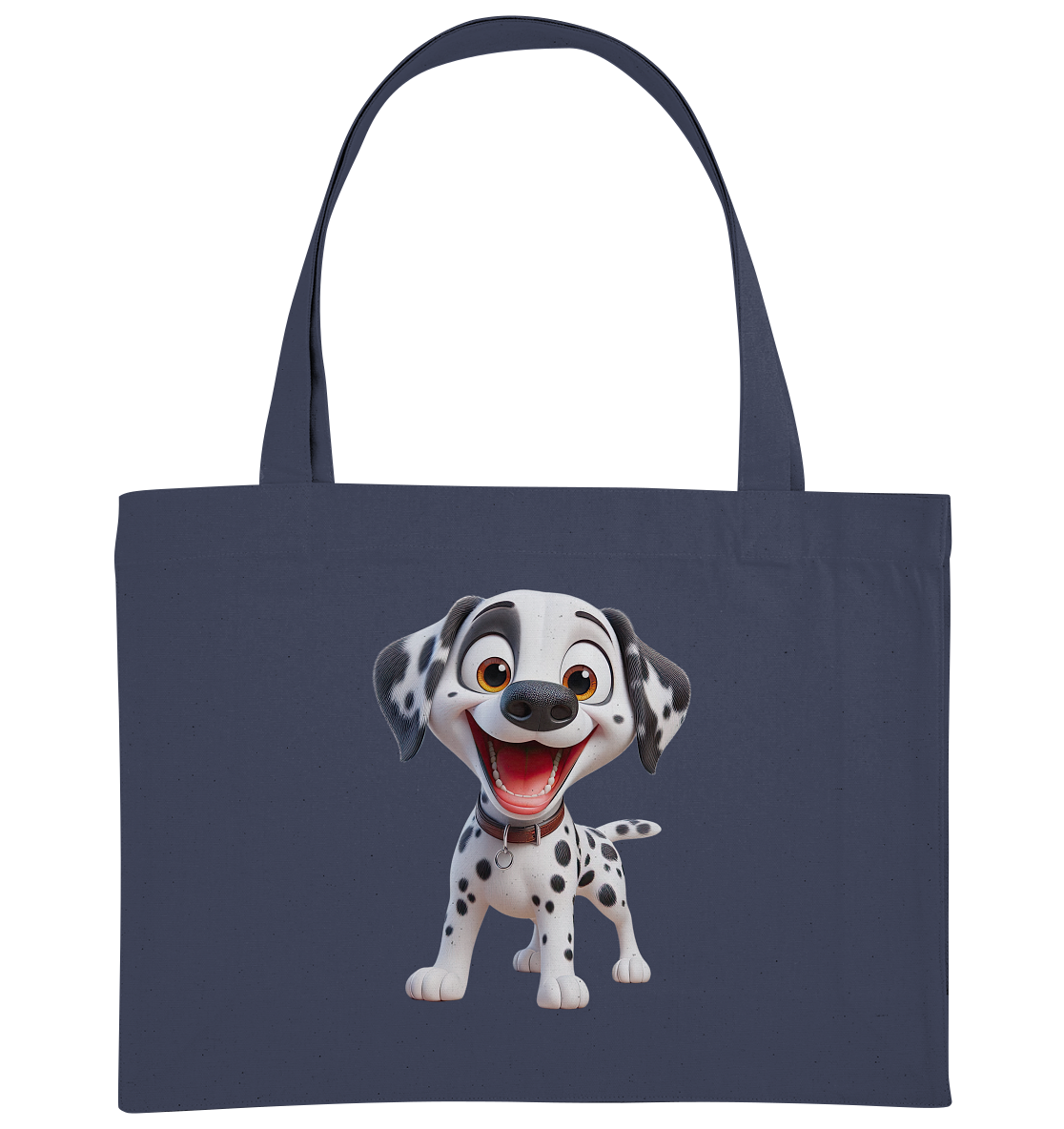 Dalmatina Cartoon - personalisierbar - Organic Shopping-Bag