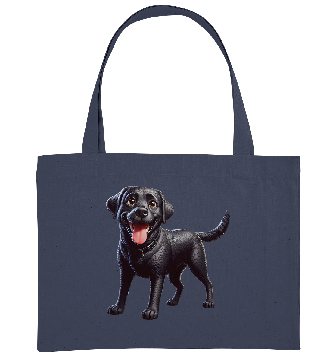 Cartoon Labrador Retreiver - personalisierbar - Organic Shopping-Bag