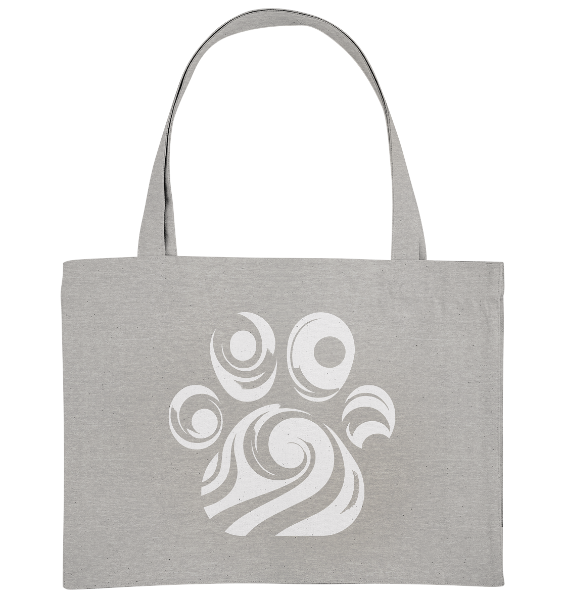 Pfote Design modern und abstrakt - Organic Shopping-Bag