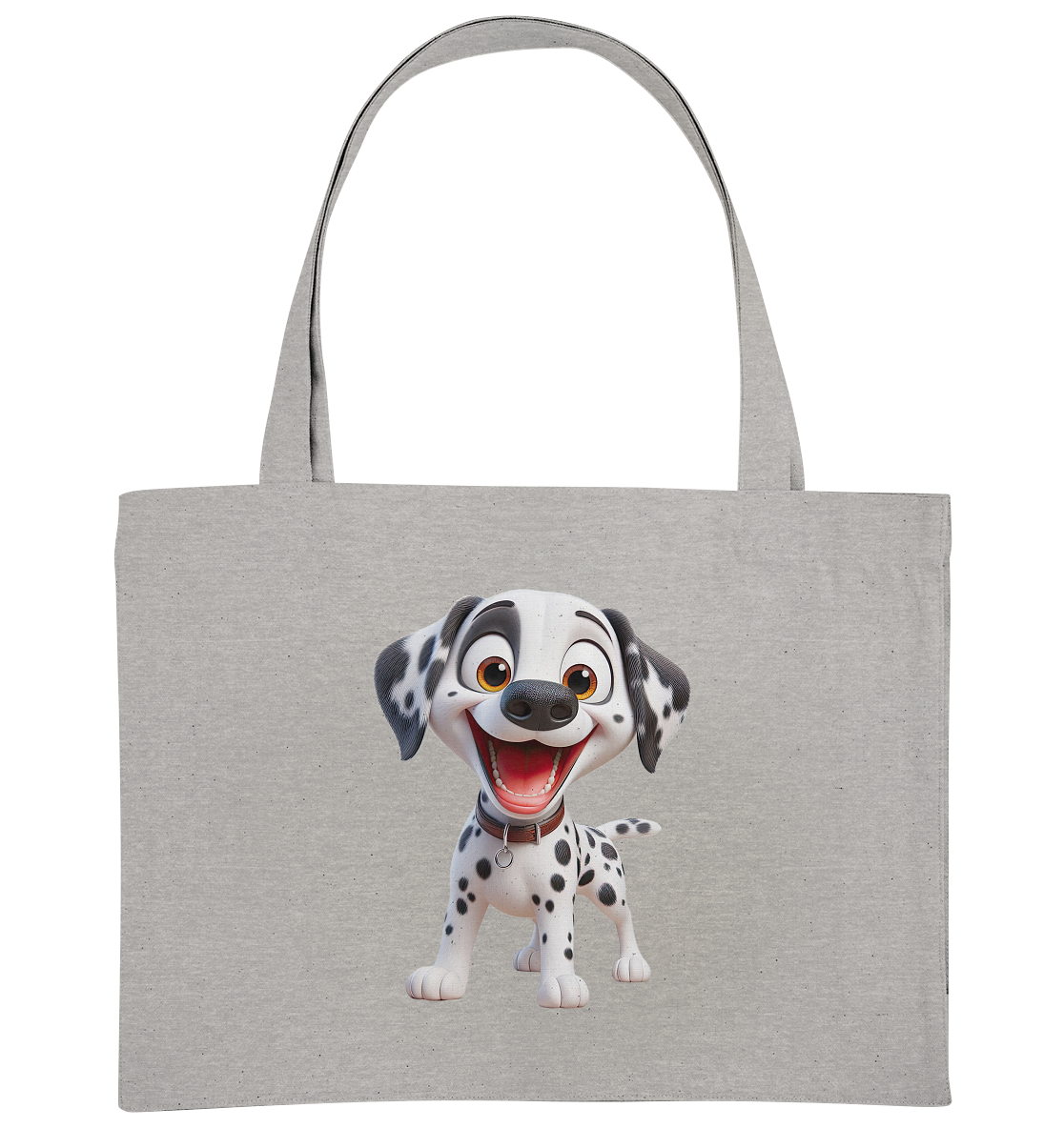 Dalmatina Cartoon - personalisierbar - Organic Shopping-Bag