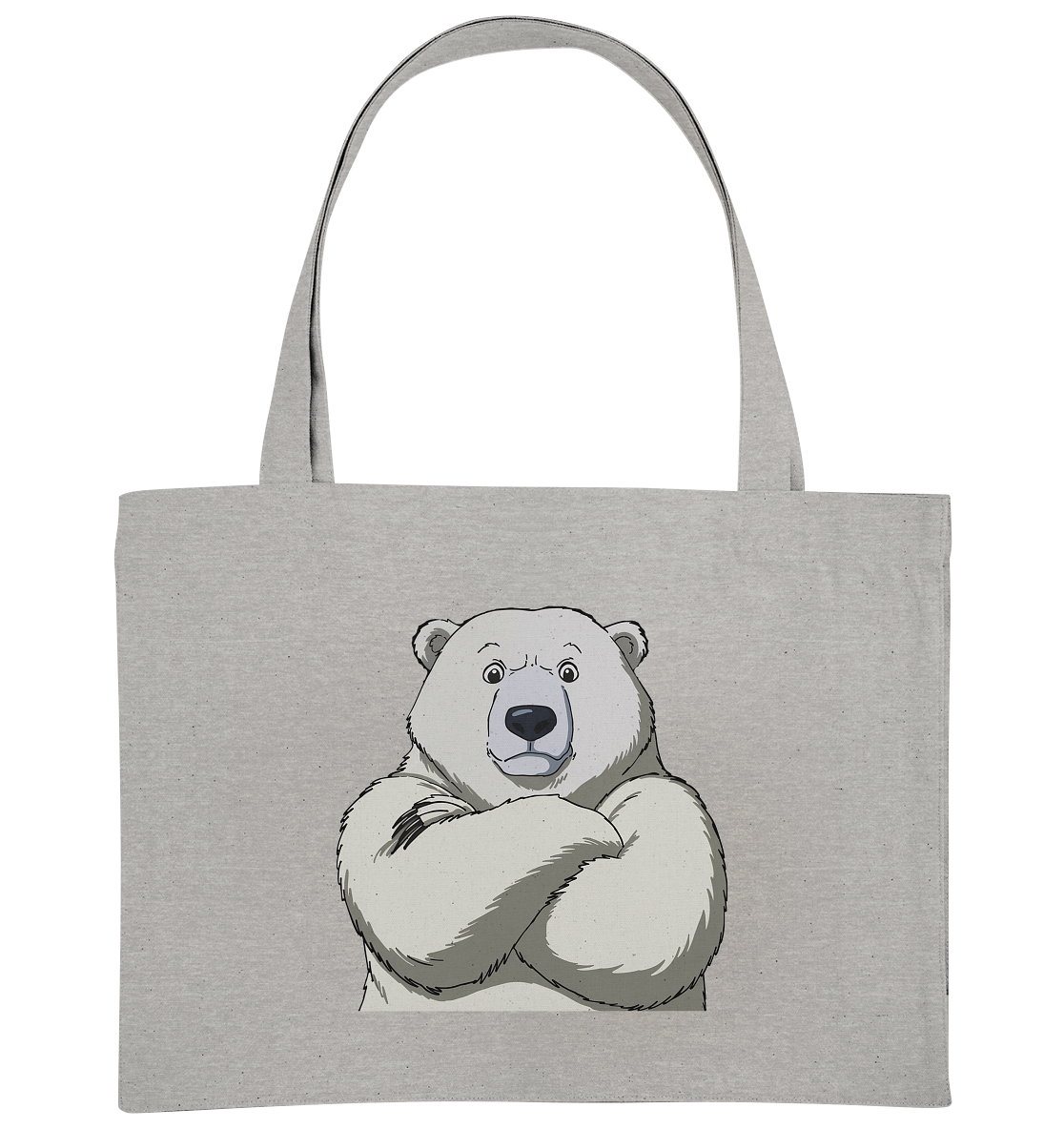 Cooler Eisbär - Organic Shopping-Bag