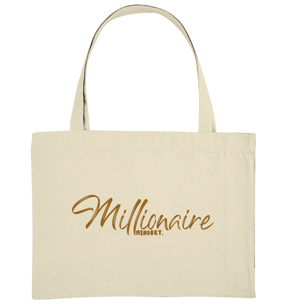 Millionaire Mindset - Organic Shopping-Bag