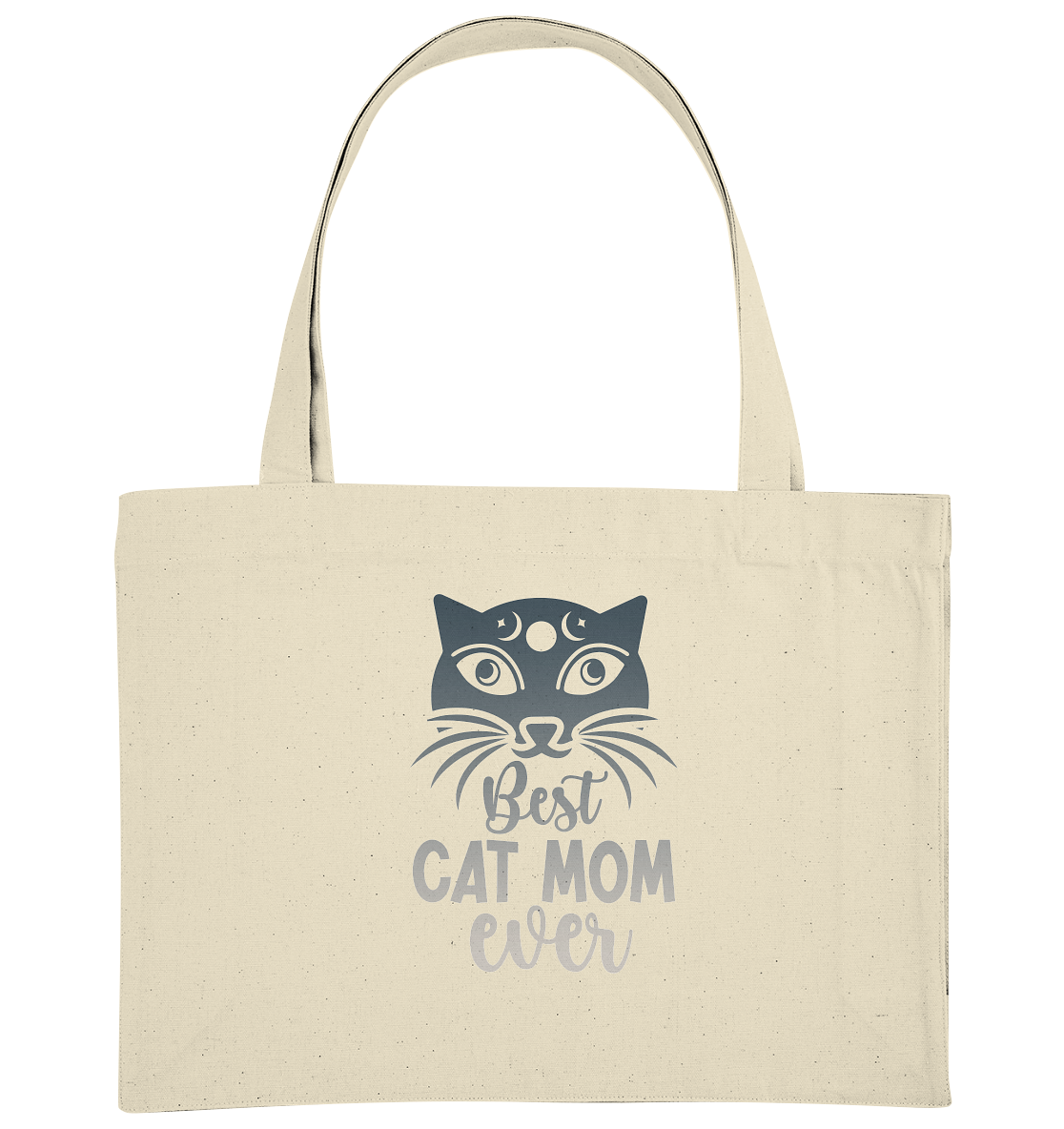 Best Cat Mum ever personalisierbar - Organic Shopping-Bag