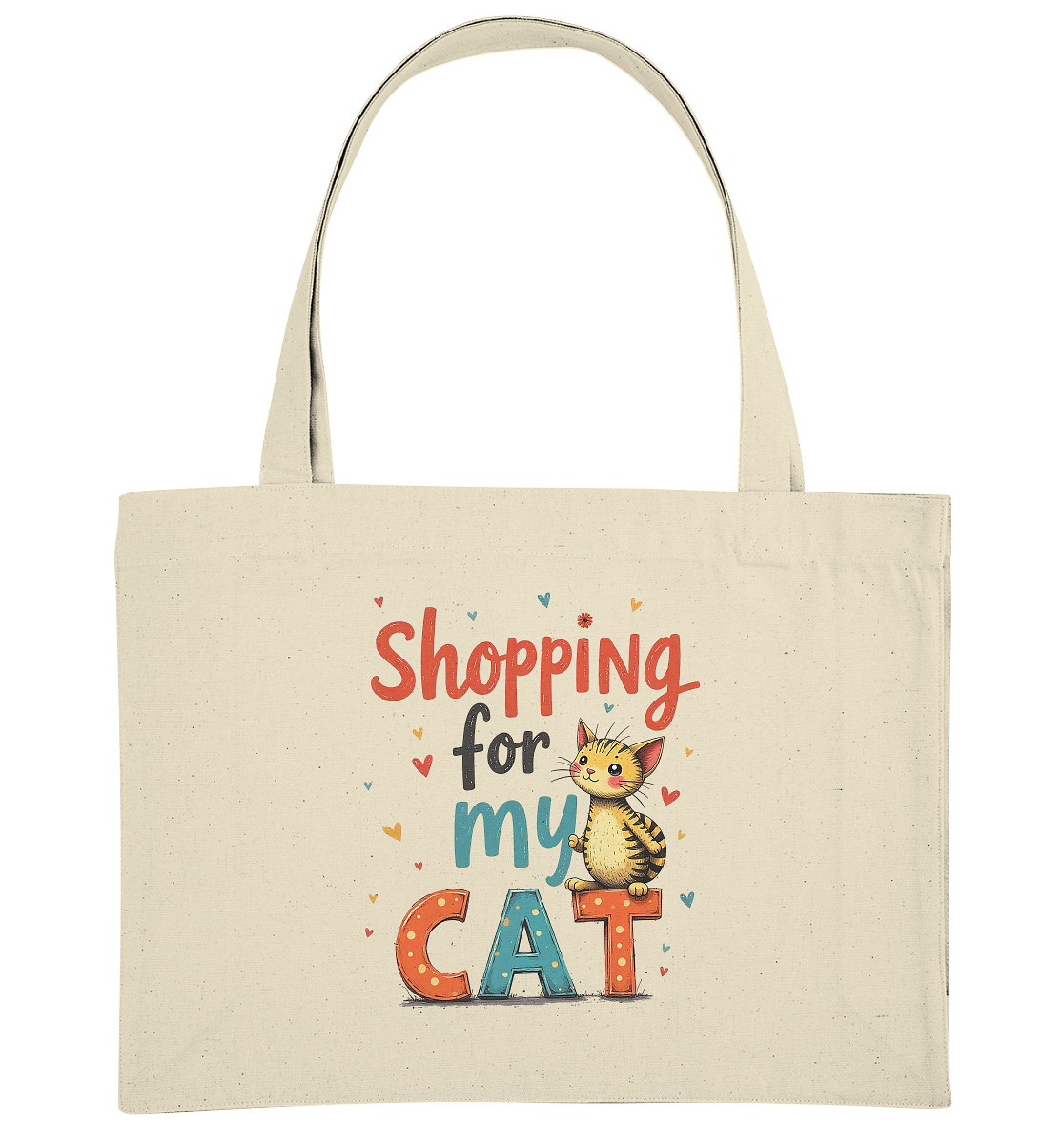 Shopping for my cat - Organic Shopping-Bag