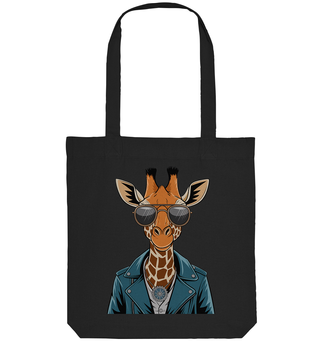 Giraffe Steampunk - Organic Tote-Bag