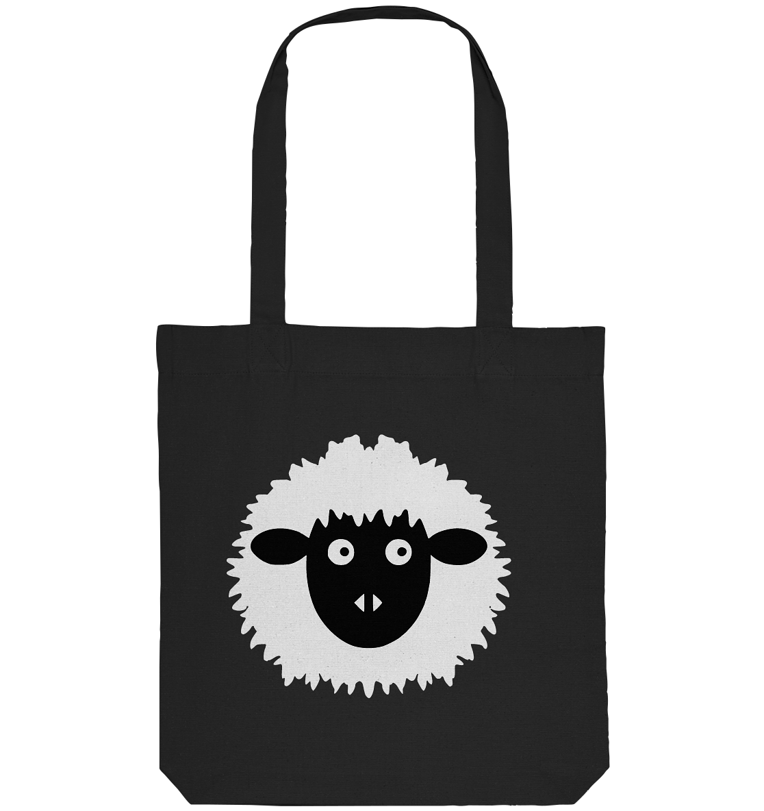 Schaf comic -personalisierbar - Organic Tote-Bag