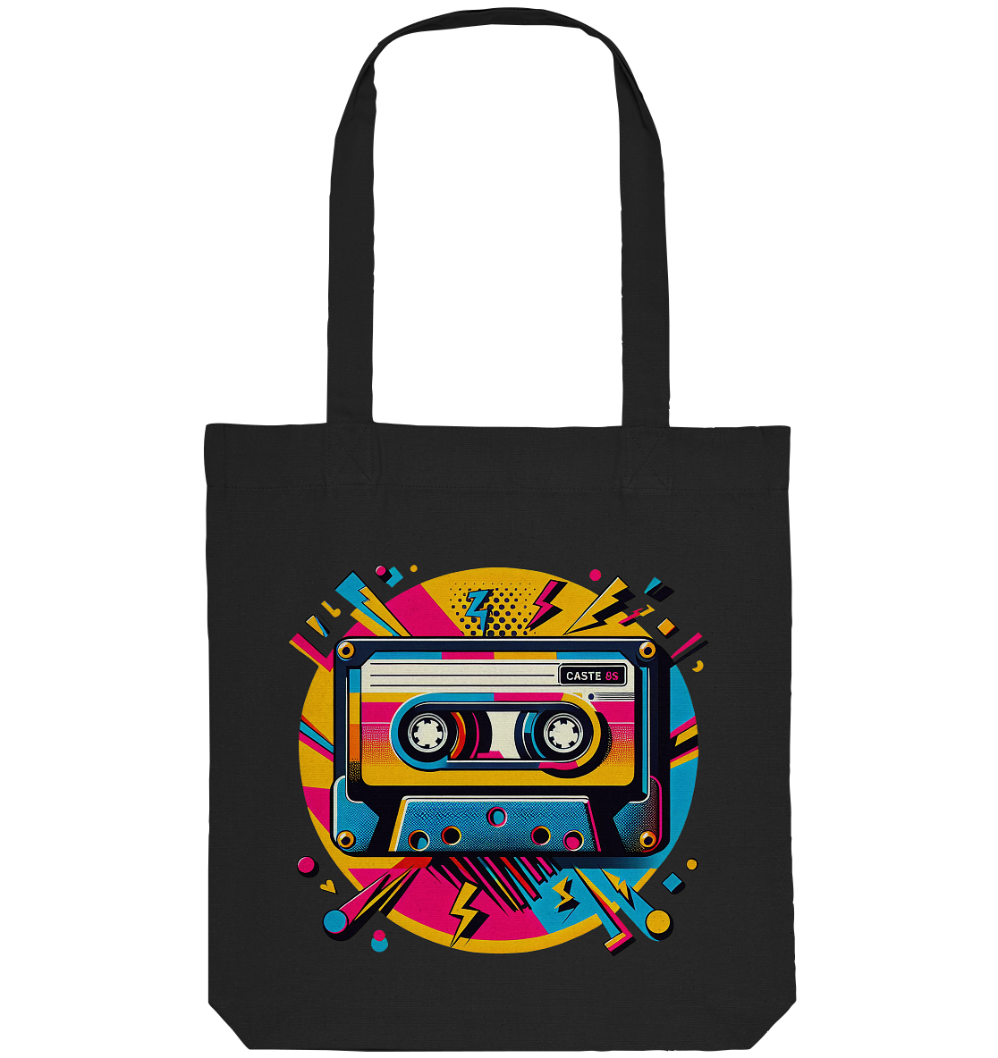80s Kasettentape - Organic Tote-Bag
