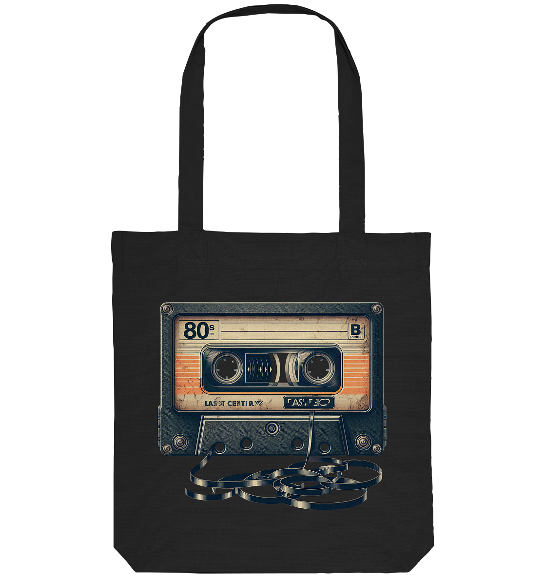 80s Kassettentape - Organic Tote-Bag