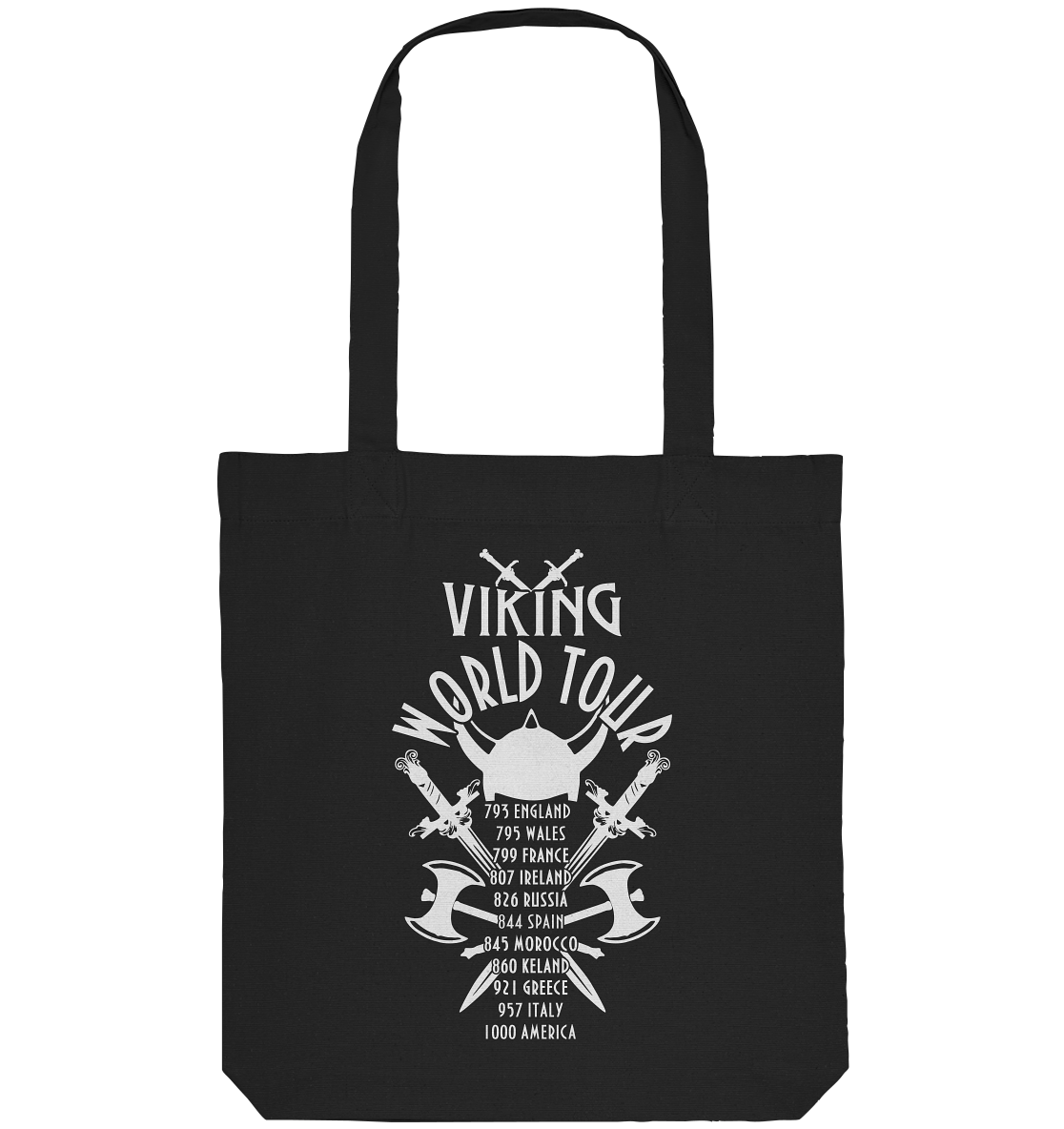 Viking World Tour Fun - Organic Tote-Bag