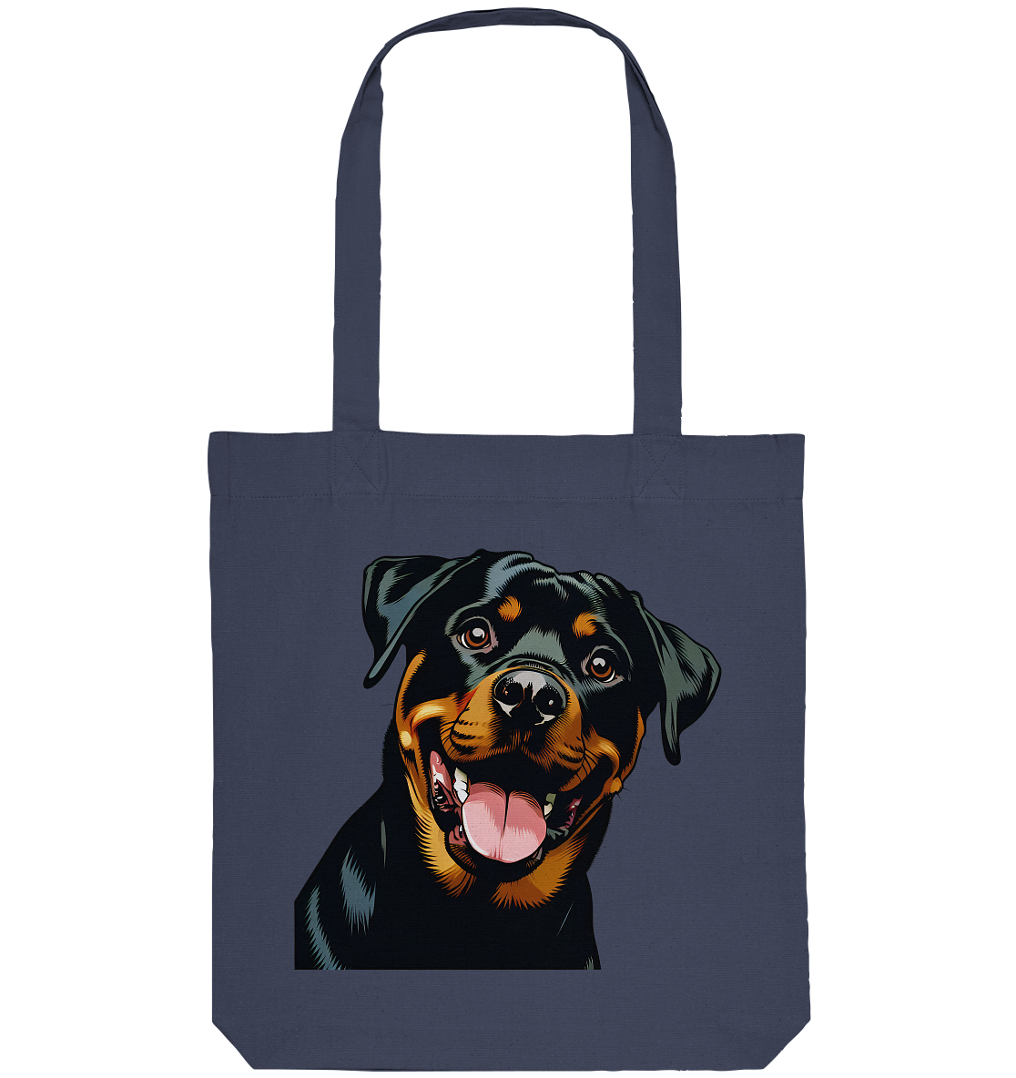 Rottweiler  Comic - personalisierbar - Organic Tote-Bag