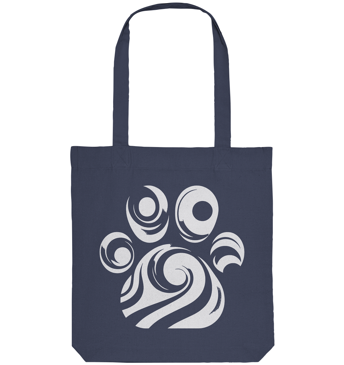 Pfote Design modern und abstrakt - Organic Tote-Bag