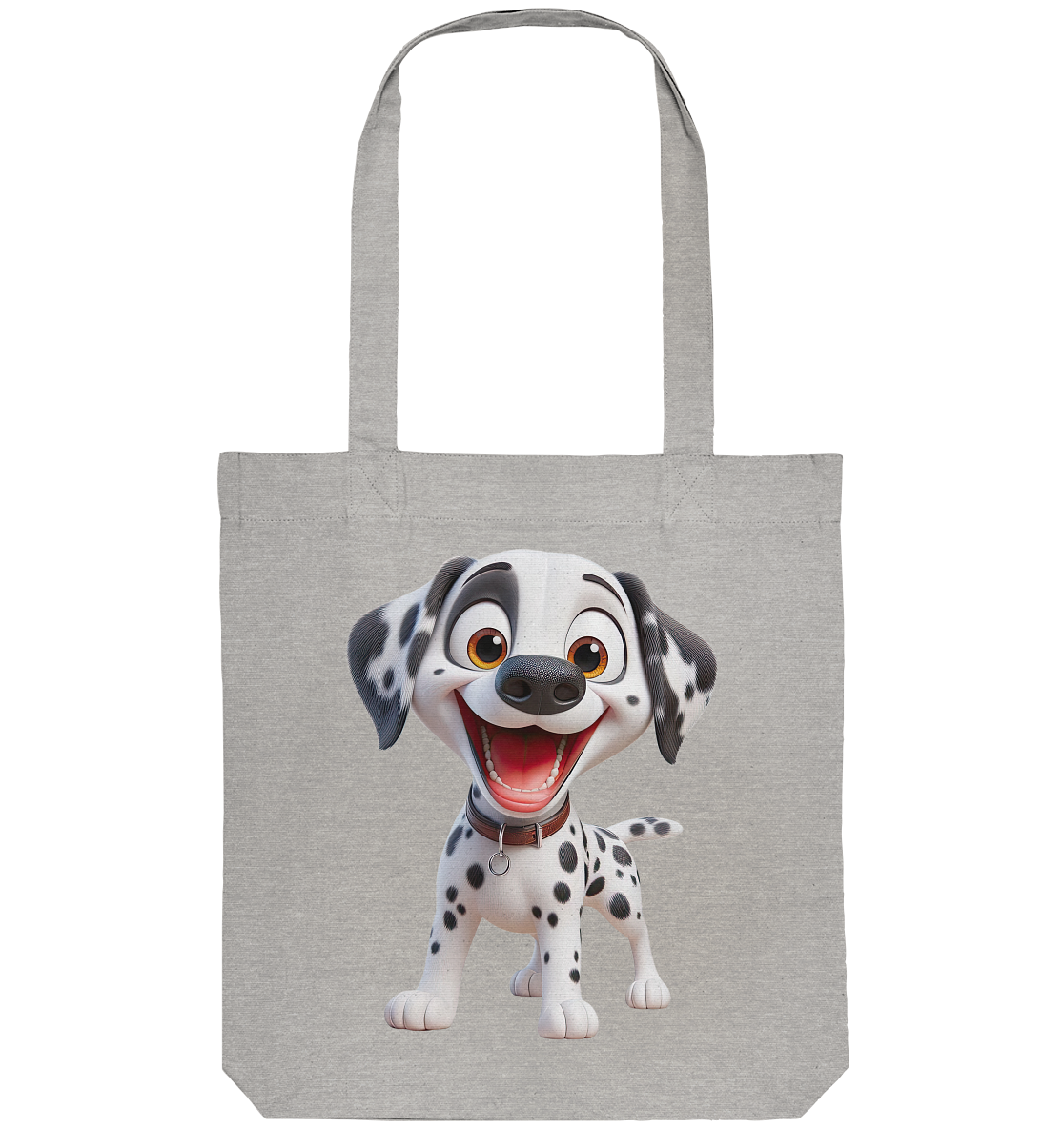 Dalmatina Cartoon - personalisierbar - Organic Tote-Bag