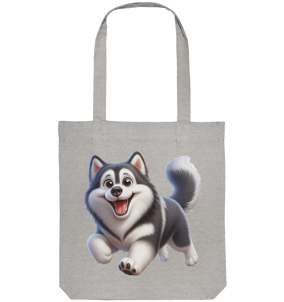 Husky Comic - personalisierbar - Organic Tote-Bag