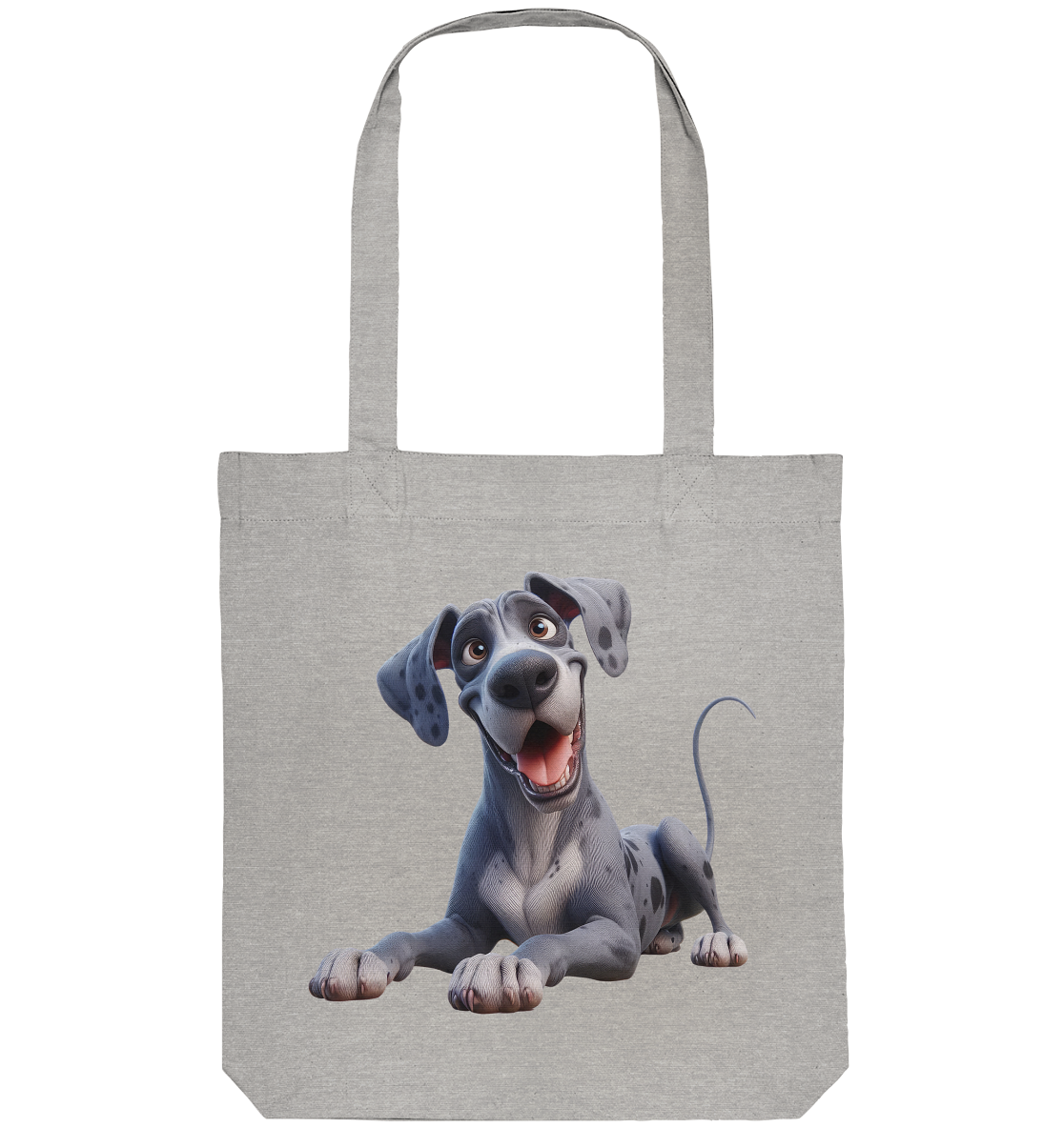 Dänische Dogge - personalisierbar - Organic Tote-Bag