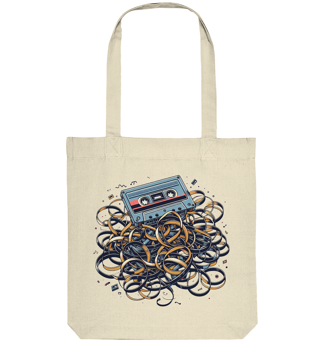 80s Kasettentape - Organic Tote-Bag