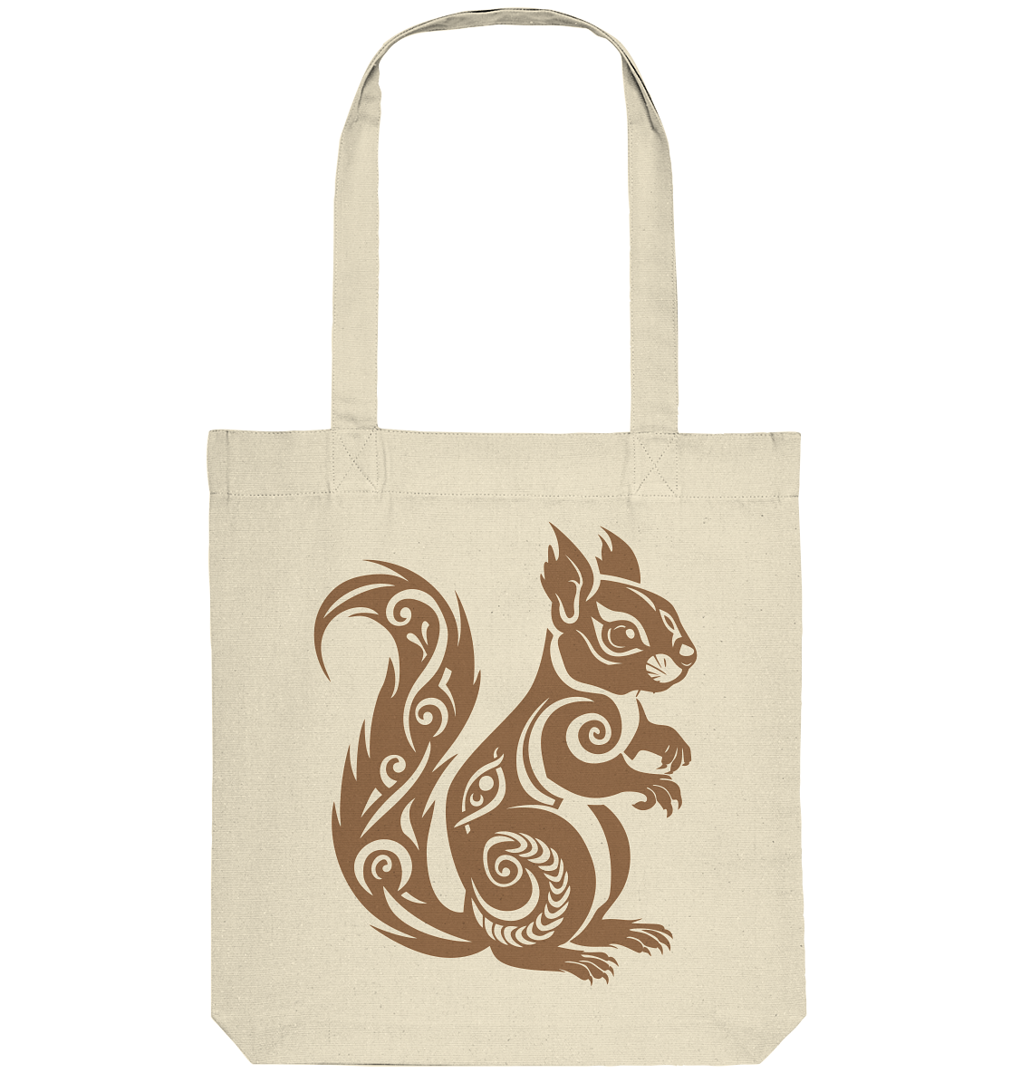 Keltischer Kunst Eichhörnchen - Organic Tote-Bag