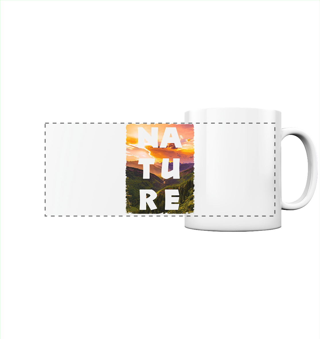 NATURE Art - Panorama Tasse
