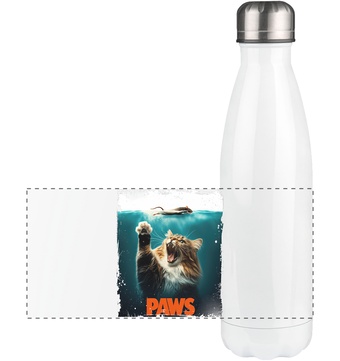 Paws  - Panorama Thermoflasche 500ml