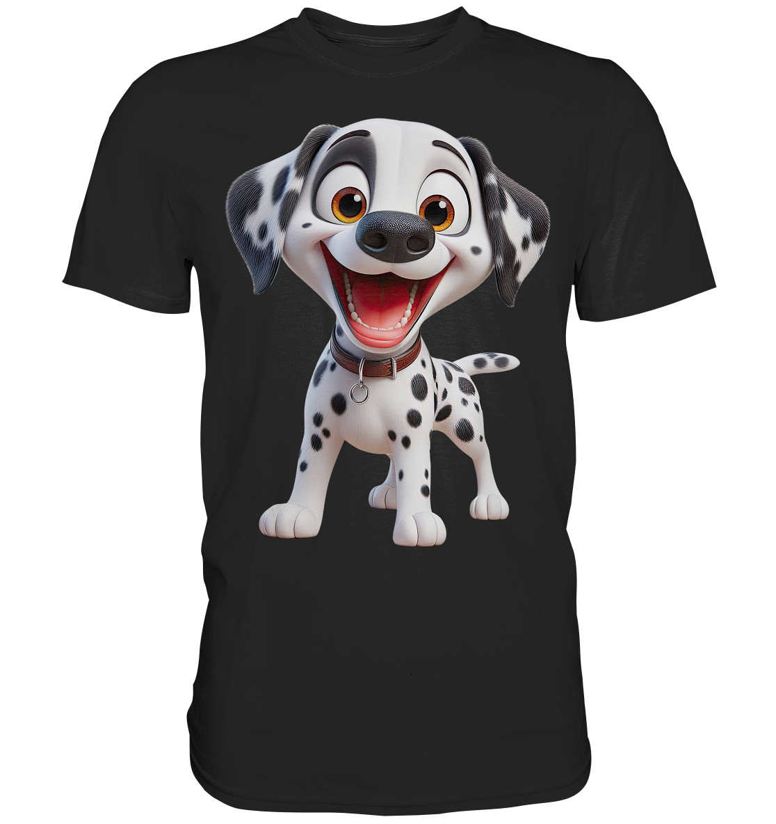 Dalmatina Cartoon - personalisierbar - Premium Shirt