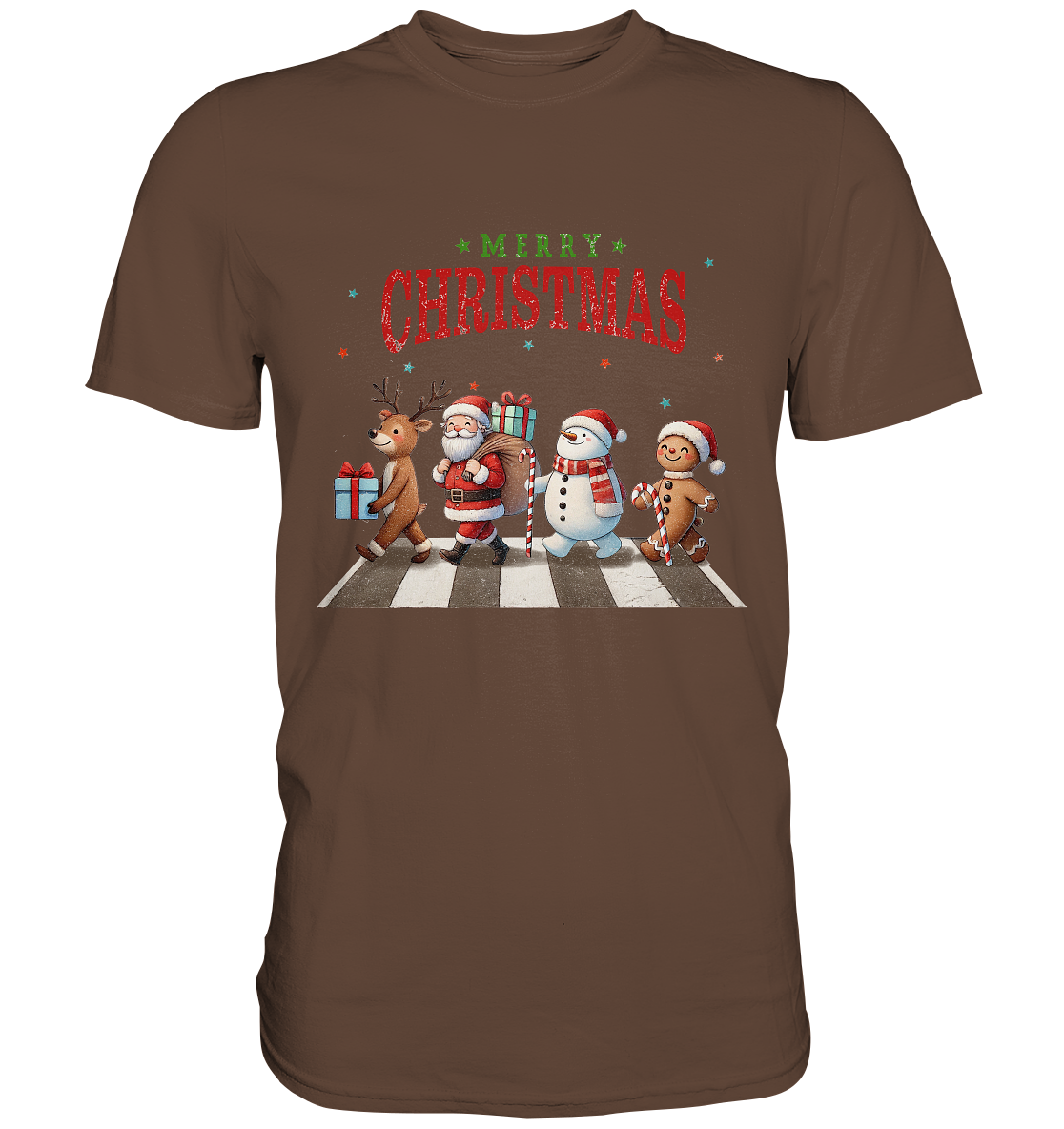 Merry Christmas Zebrastreifen - Premium Shirt