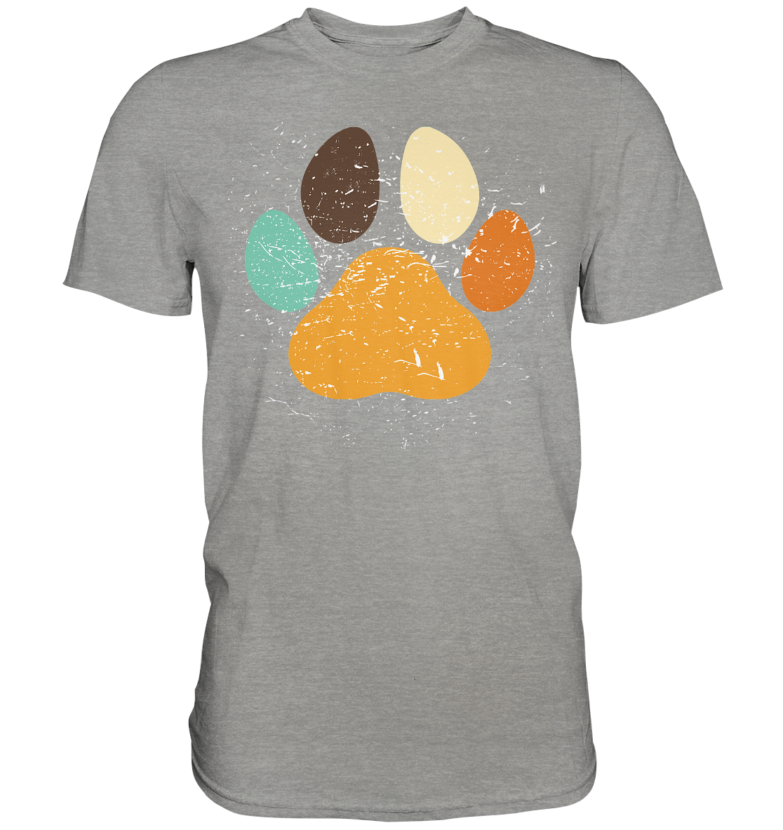 Bunte Pfote - Premium Shirt