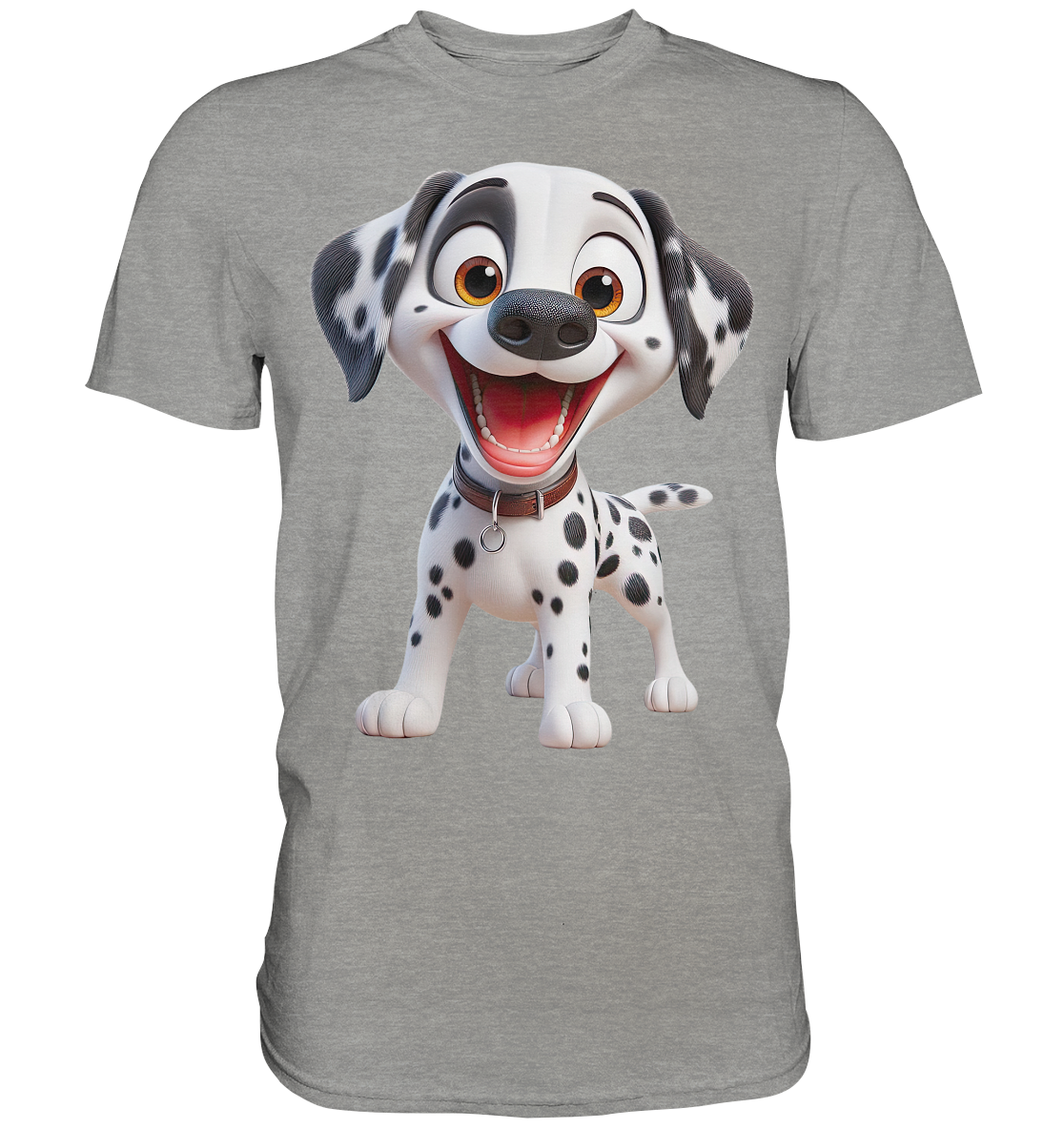 Dalmatina Cartoon - personalisierbar - Premium Shirt