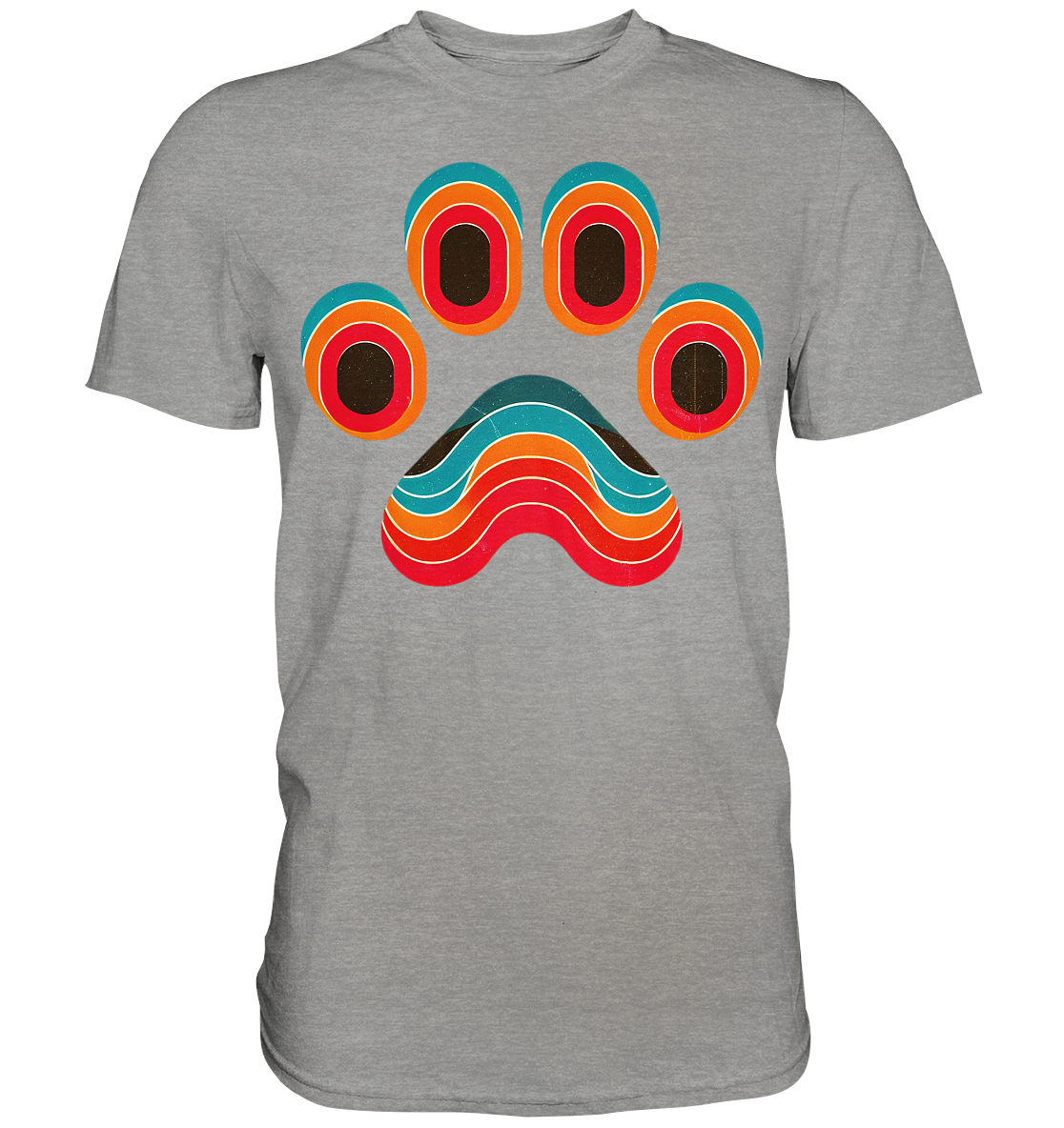 70s Style Pfote Art - Premium Shirt