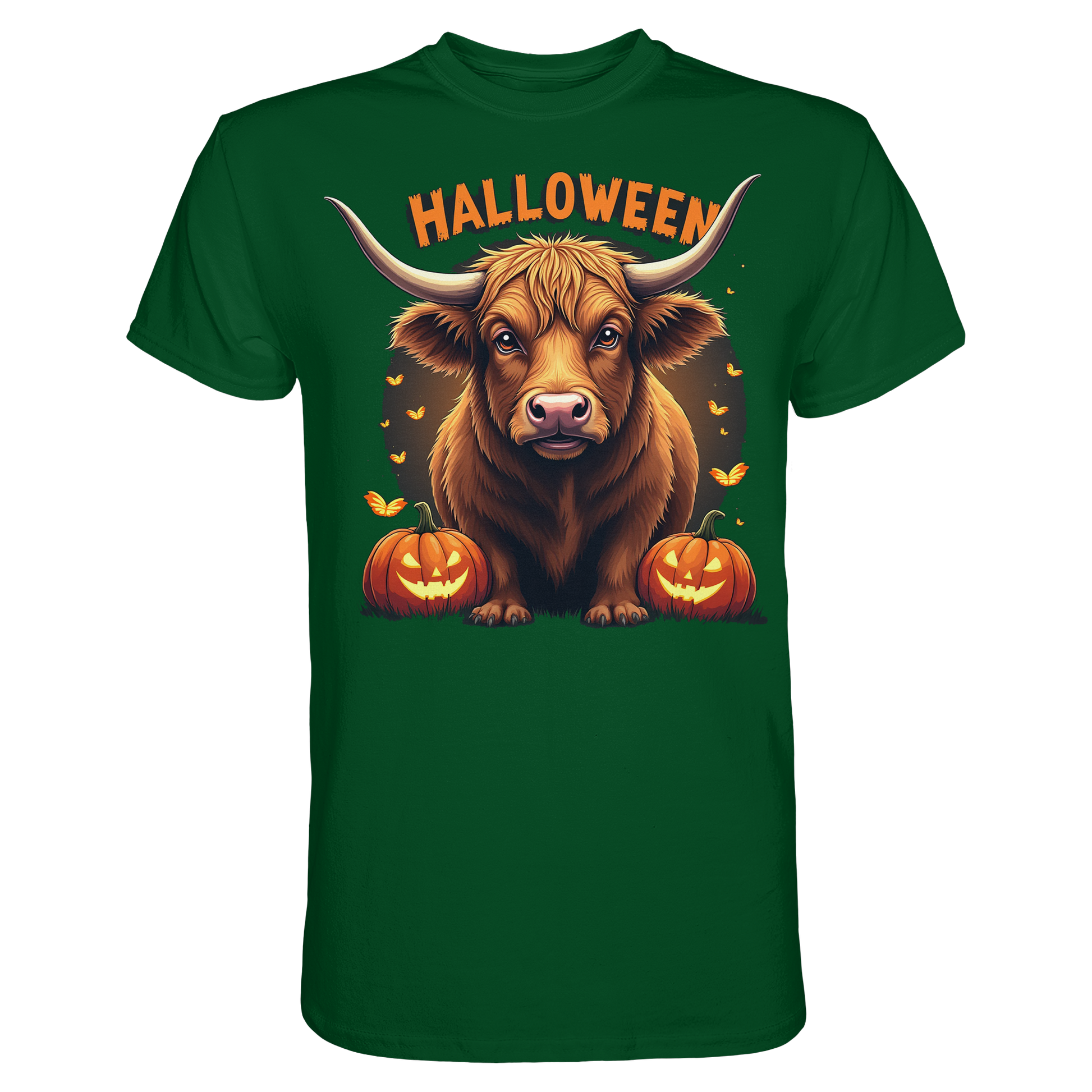Halloween Highland Cow - Premium Shirt