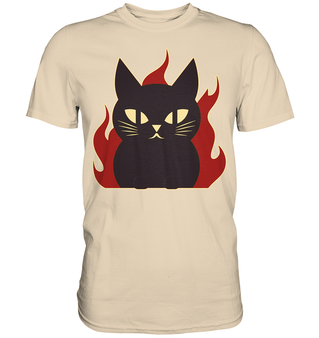 Devil Cat  illustration - Premium Shirt