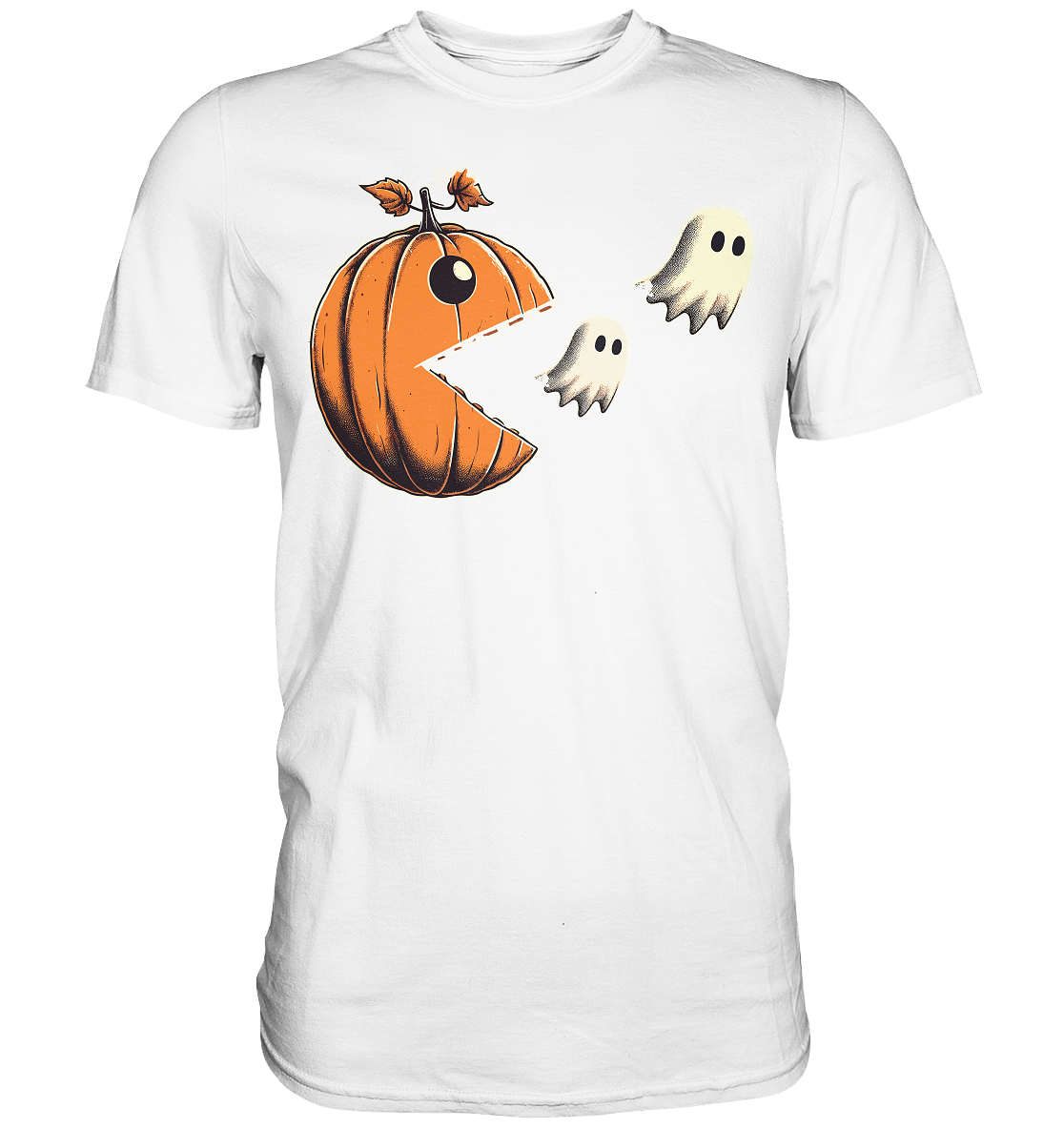 Halloween Pac-man - Premium Shirt