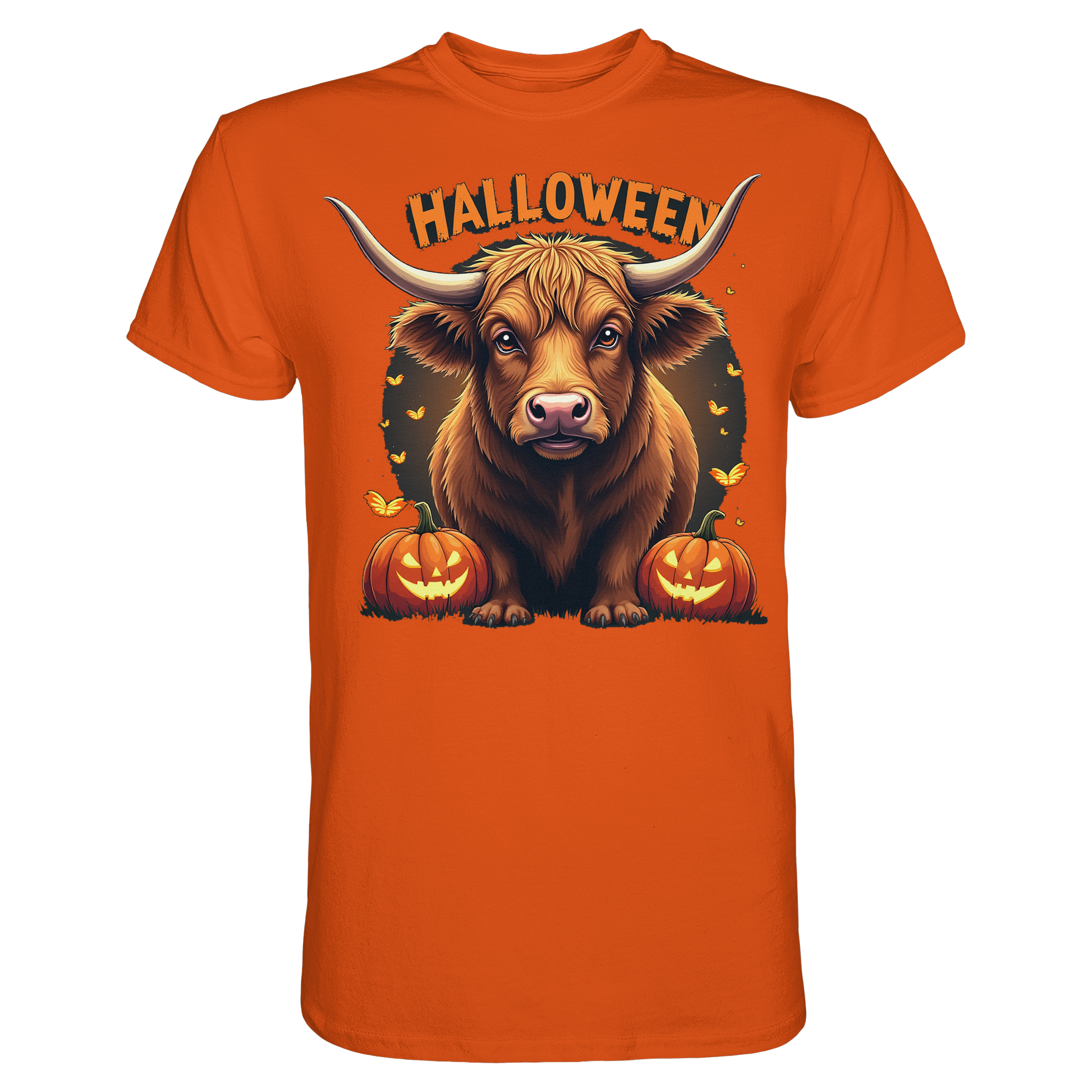 Halloween Highland Cow - Premium Shirt