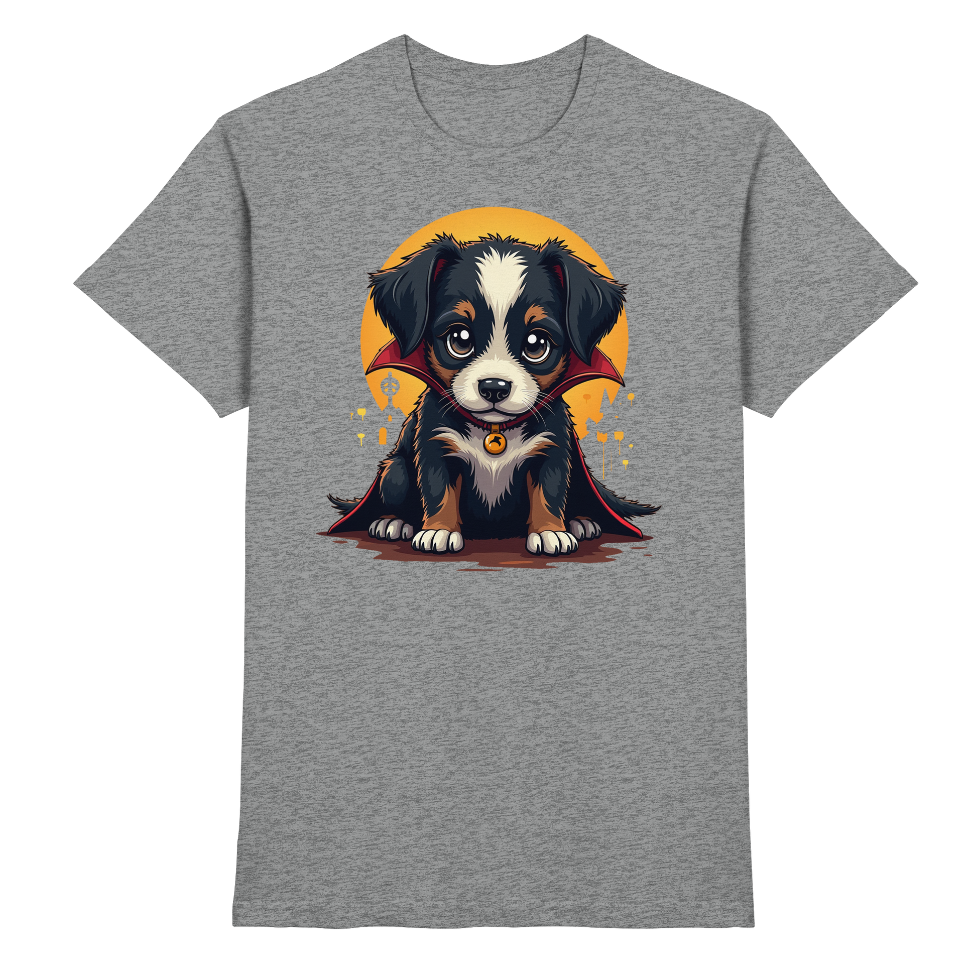 Halloween Vampir Welpe lusitg - Premium Shirt