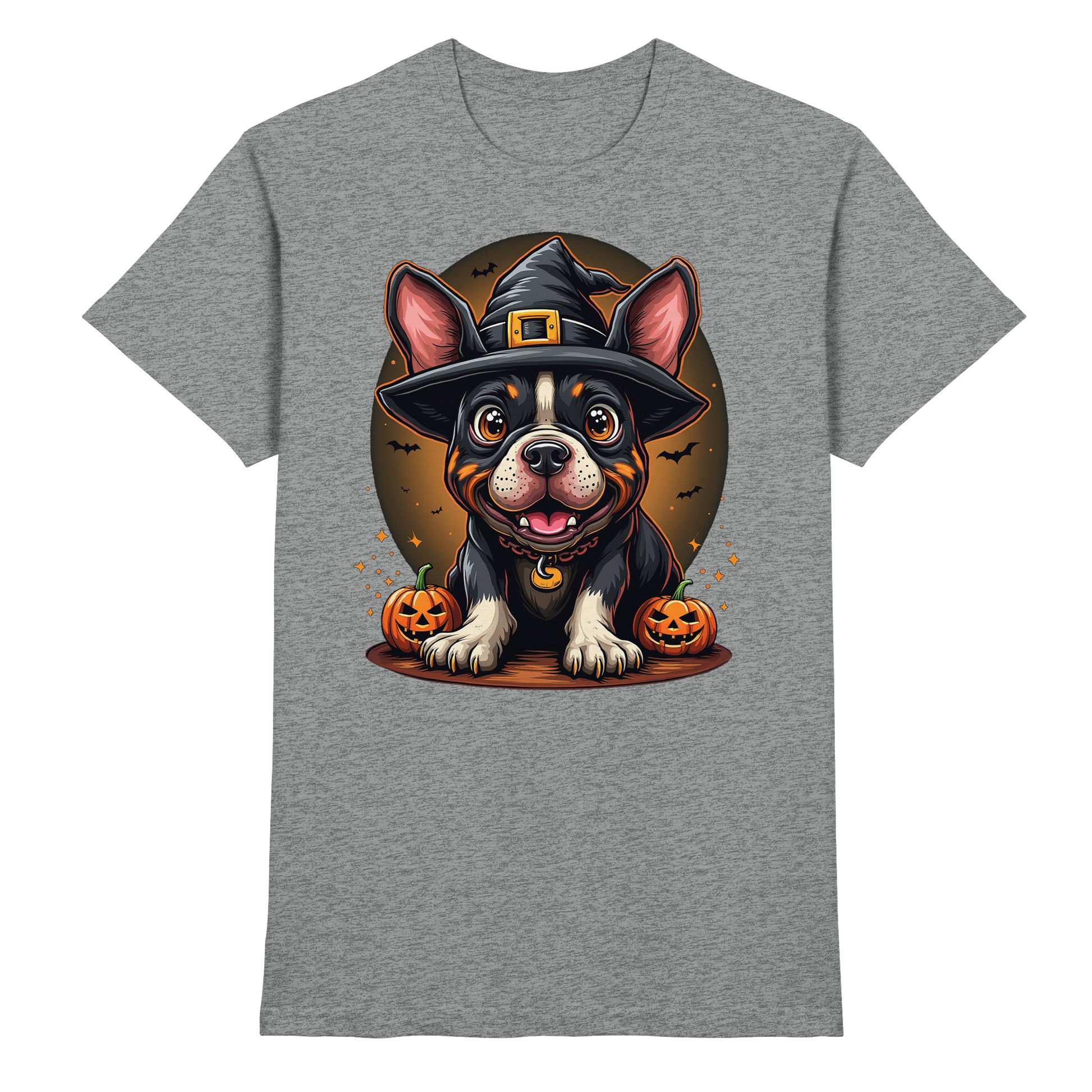 Halloween Bulldog - Premium Shirt