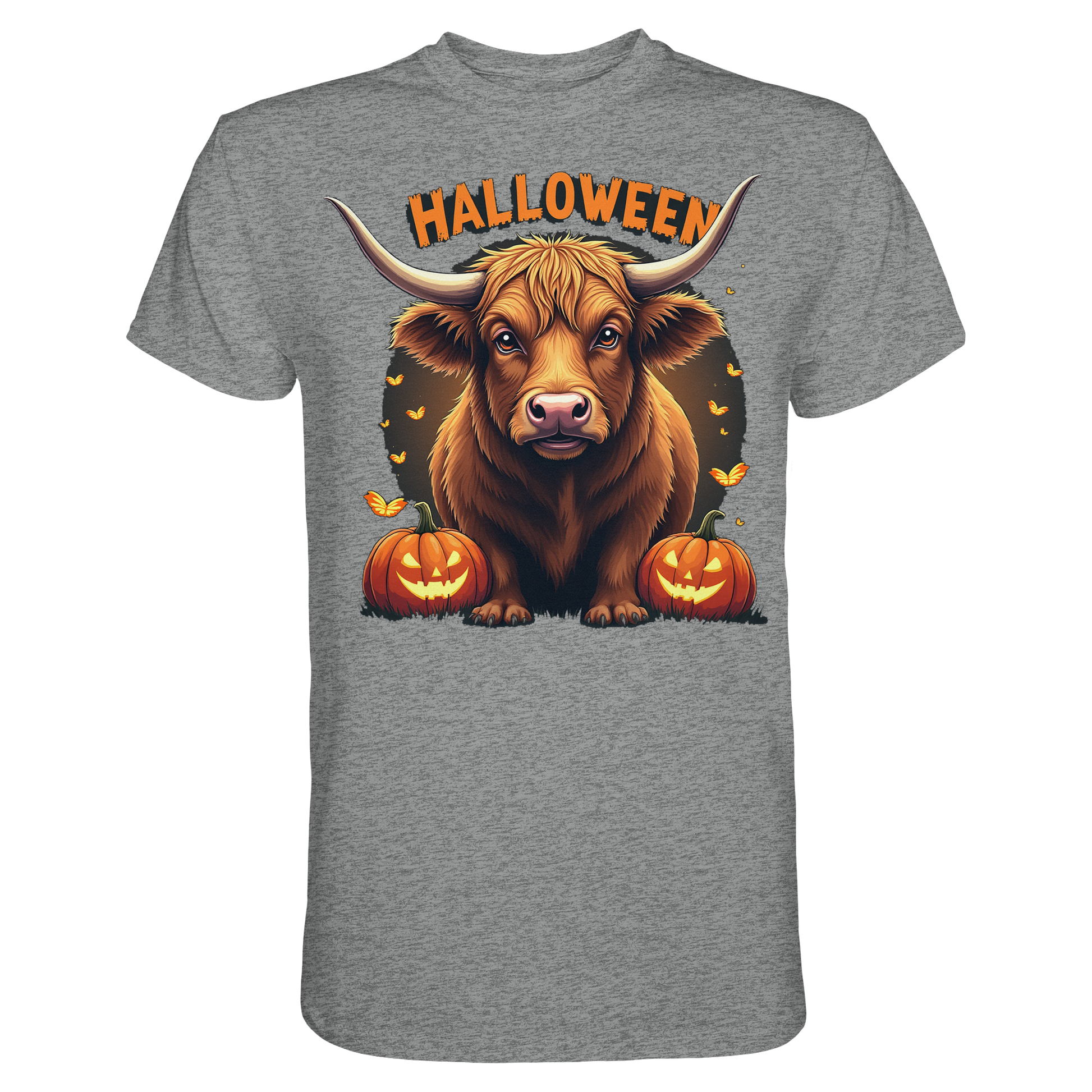 Halloween Highland Cow - Premium Shirt