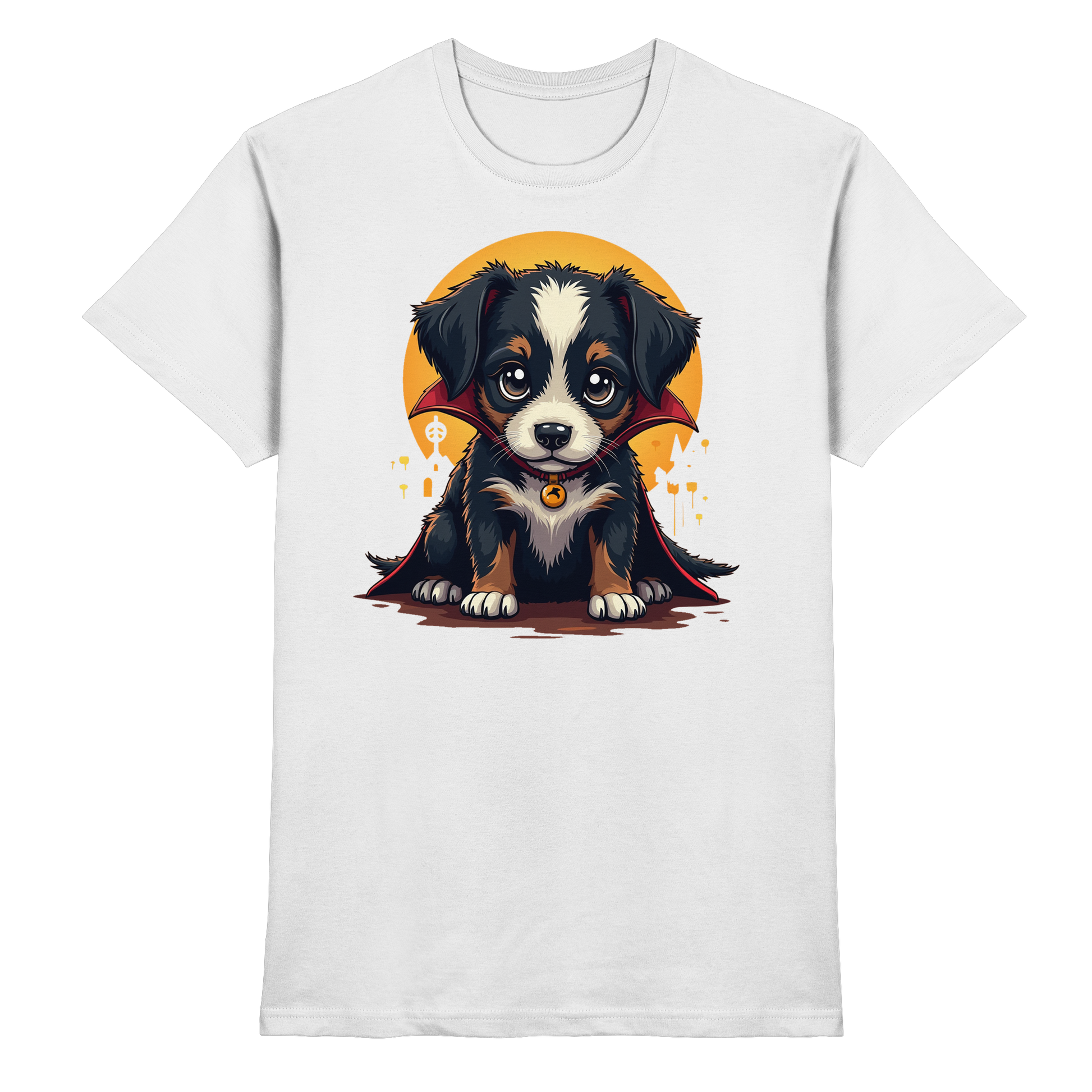 Halloween Vampir Welpe lusitg - Premium Shirt
