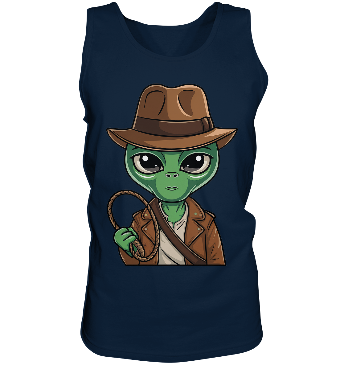 Alien Abenteurer Cartoon - Tank-Top