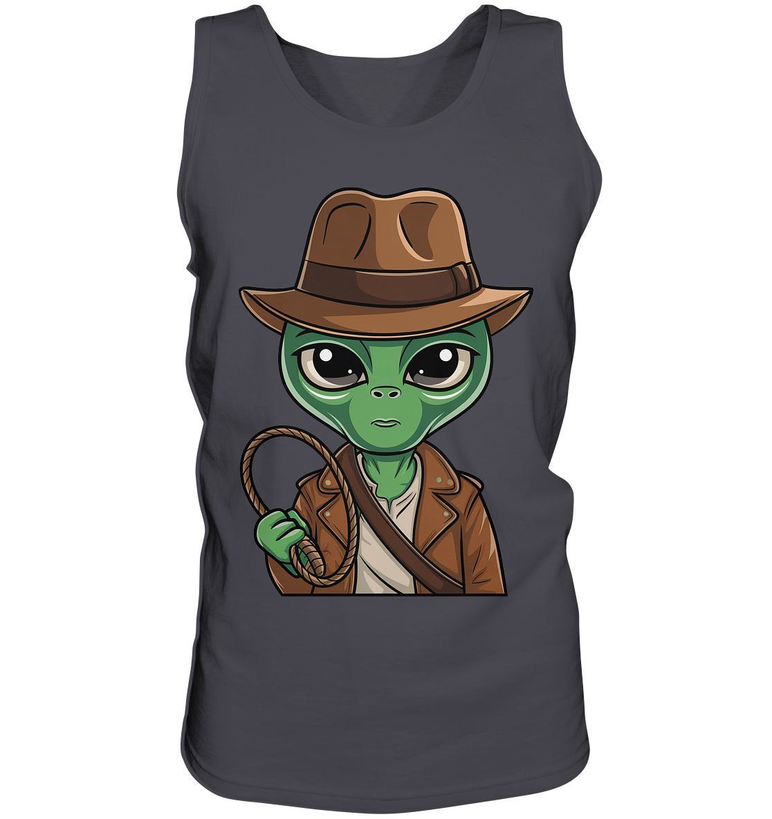 Alien Abenteurer Cartoon - Tank-Top