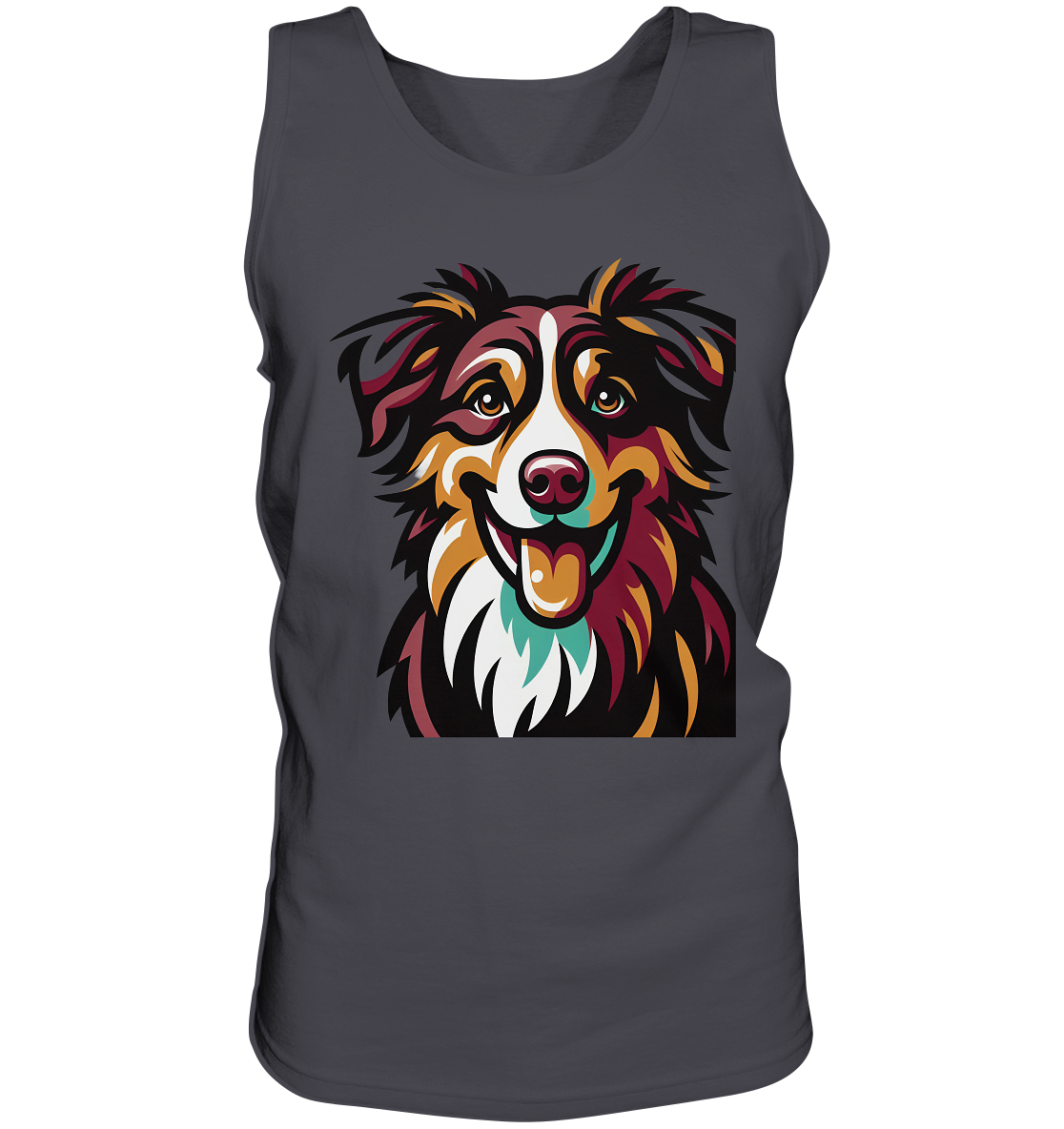 Australian Shepherd Hund - personalisierbar - Tank-Top