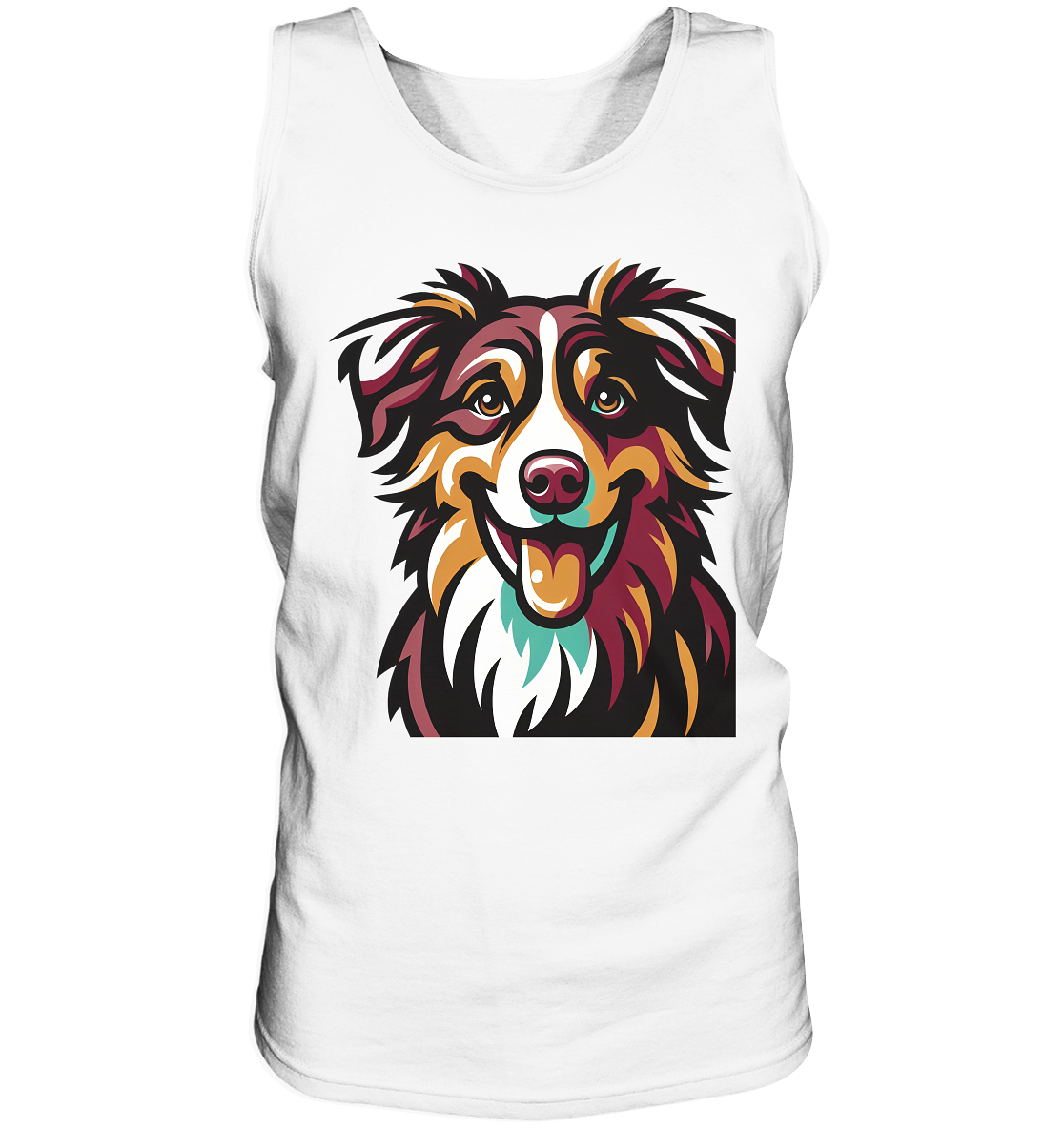 Australian Shepherd Hund - personalisierbar - Tank-Top